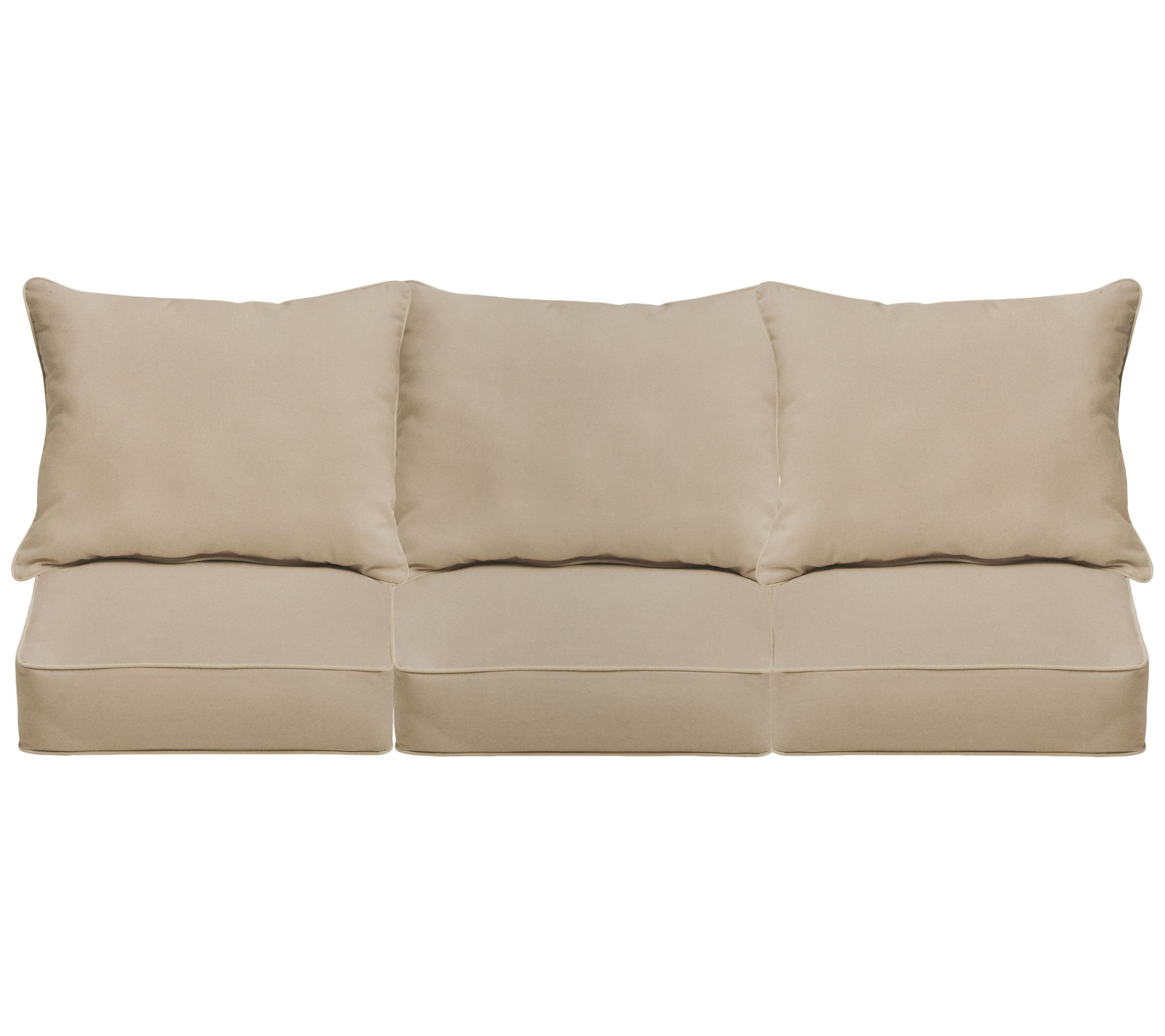 Deep Seating Sofa Pillow & Cushion Set 23x25x5