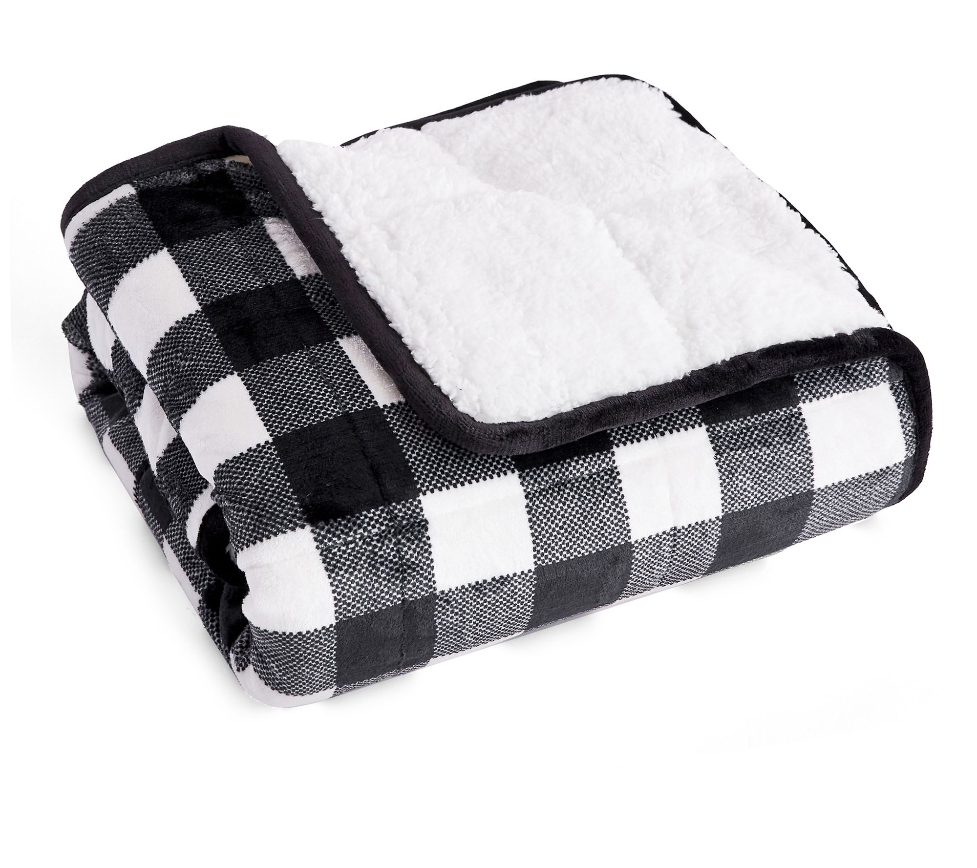 Rejuve 6lb Kids Velvet to Sherpa Weighted Throw Blanket
