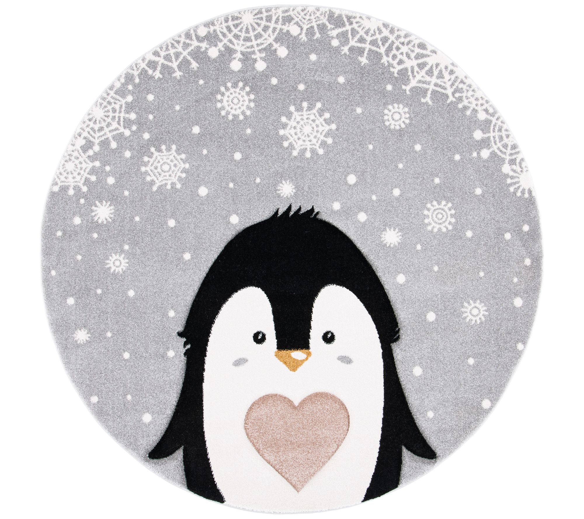 Carousel Kids 132 Collection 5'-3" X 5'-3" Round Rug