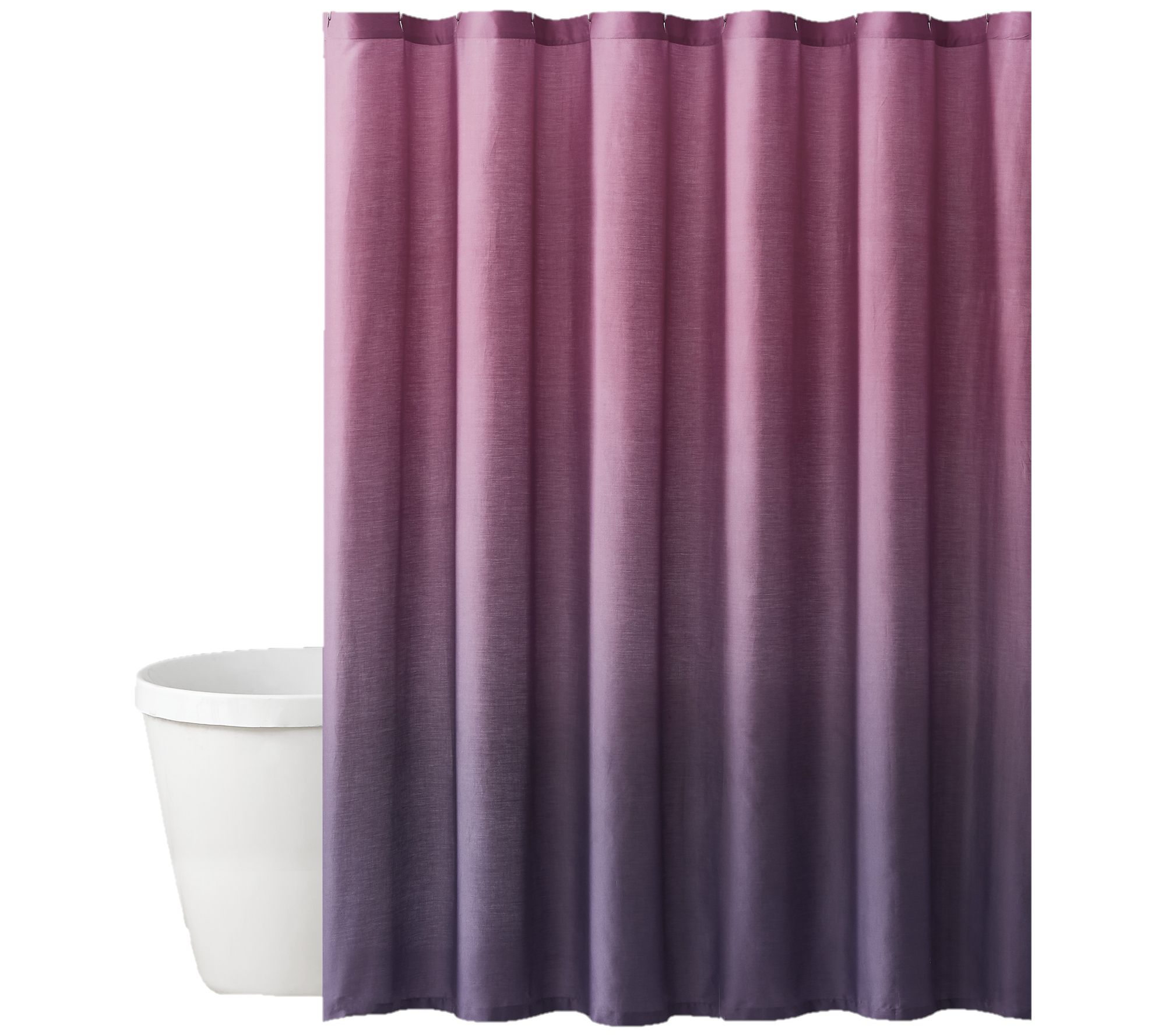 Christian Siriano Brie Ombre Shower Curtain