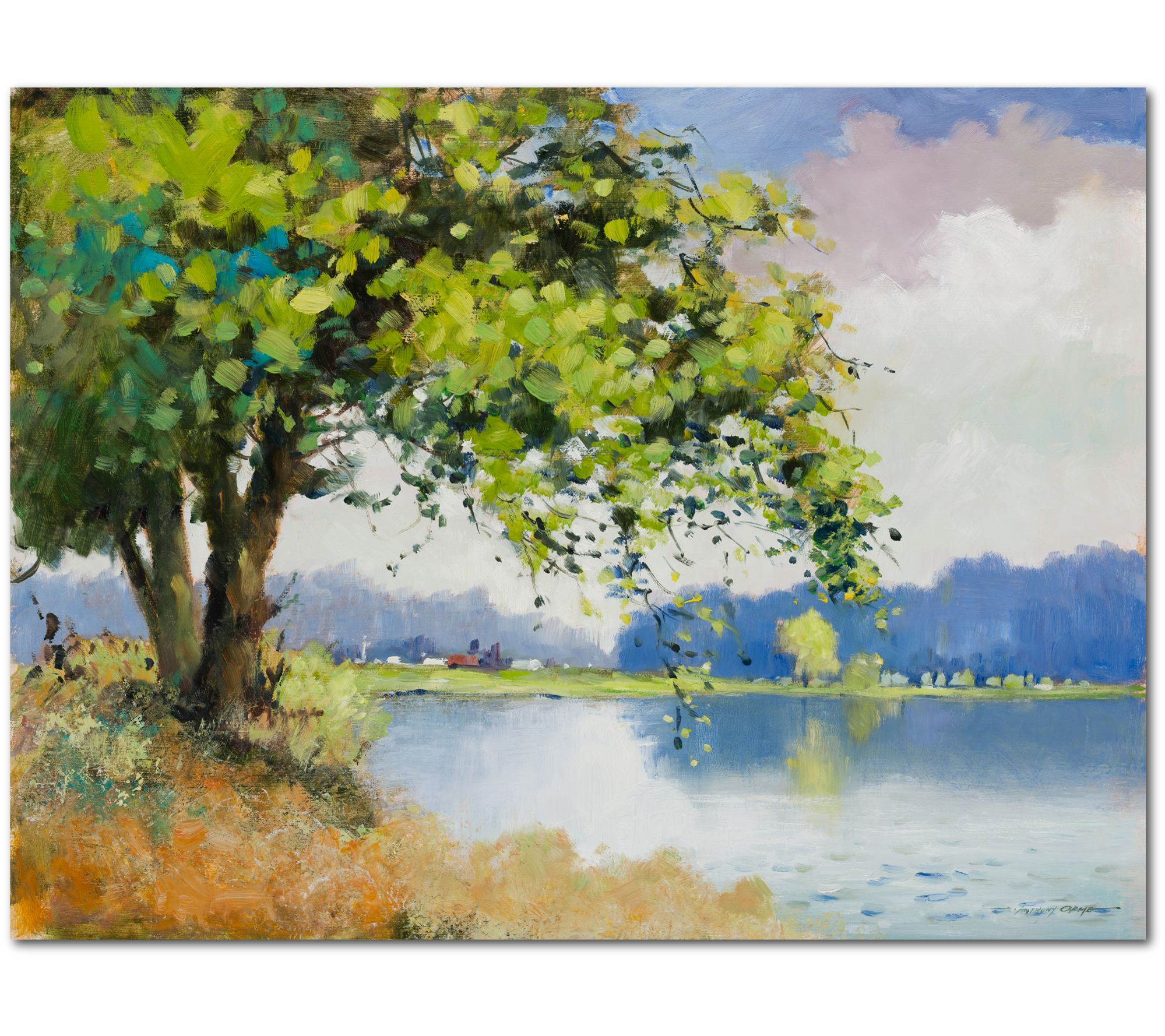 Courtside Market Spring At The Pond II 20" x 24" Wall Art