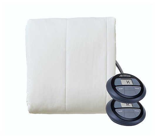 Sunbeam King Size Electric Heated Mattress Pad with Dual Digit
