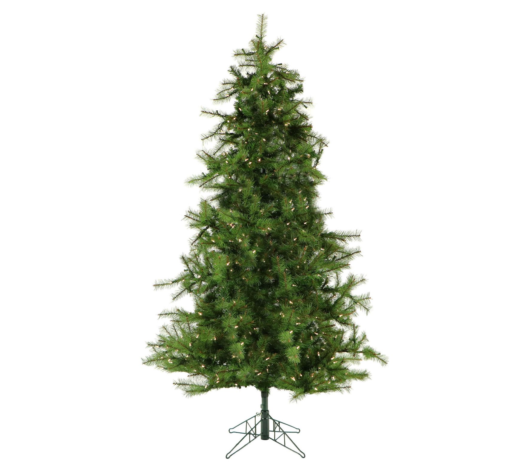 Christmas Time 7' Colorado Pine Artificial Christmas Tree - Qvc.com