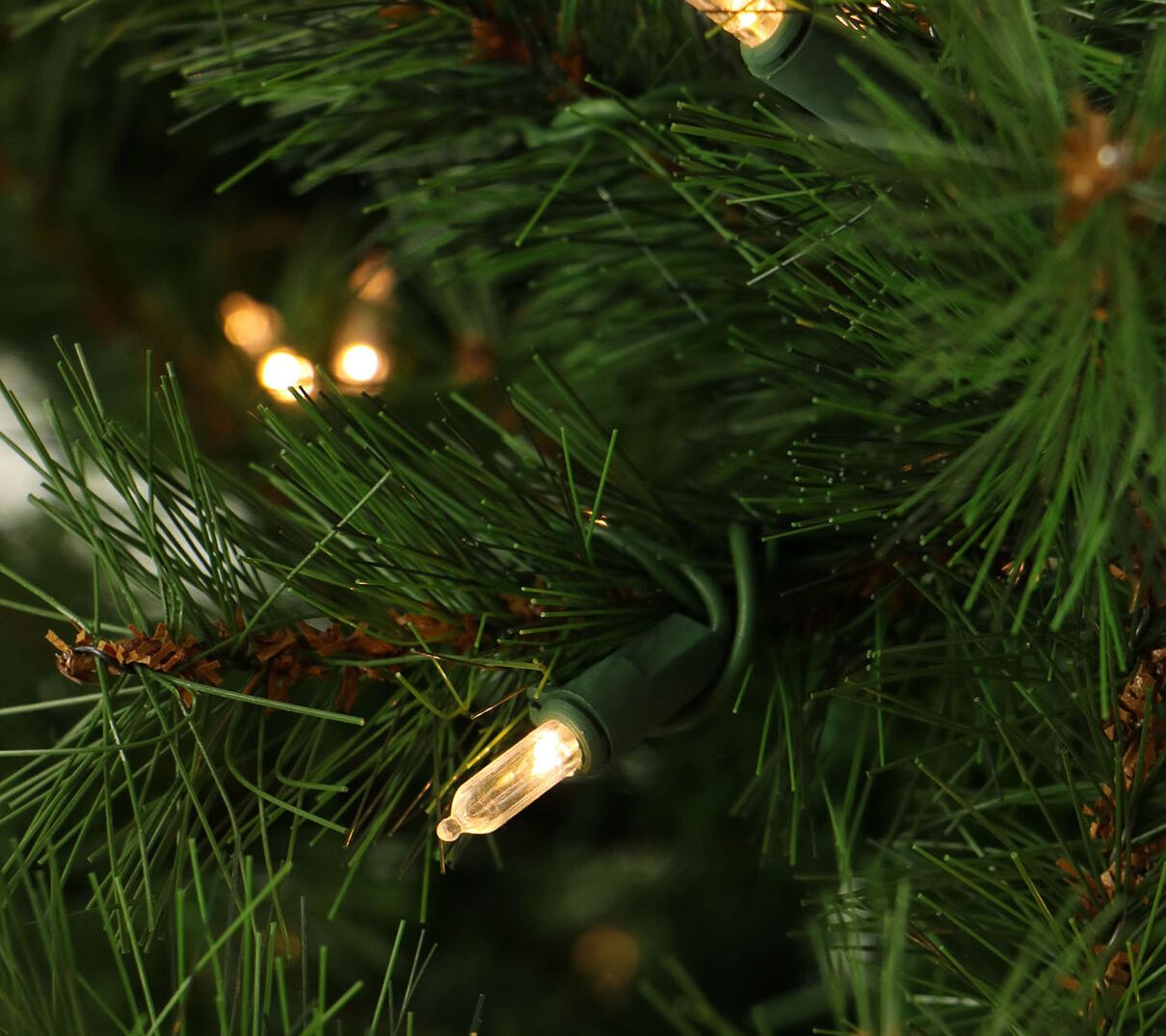 Christmas Time 7' Colorado Pine Artificial Christmas Tree - QVC.com