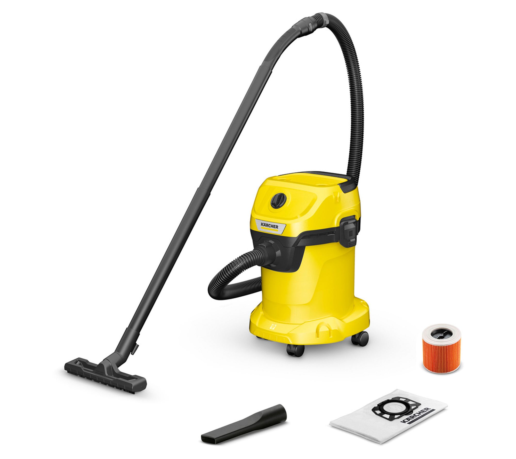 Karcher WD 3 Multi-Purpose 4.5 Gallon Wet/Dry Shop Vacuum