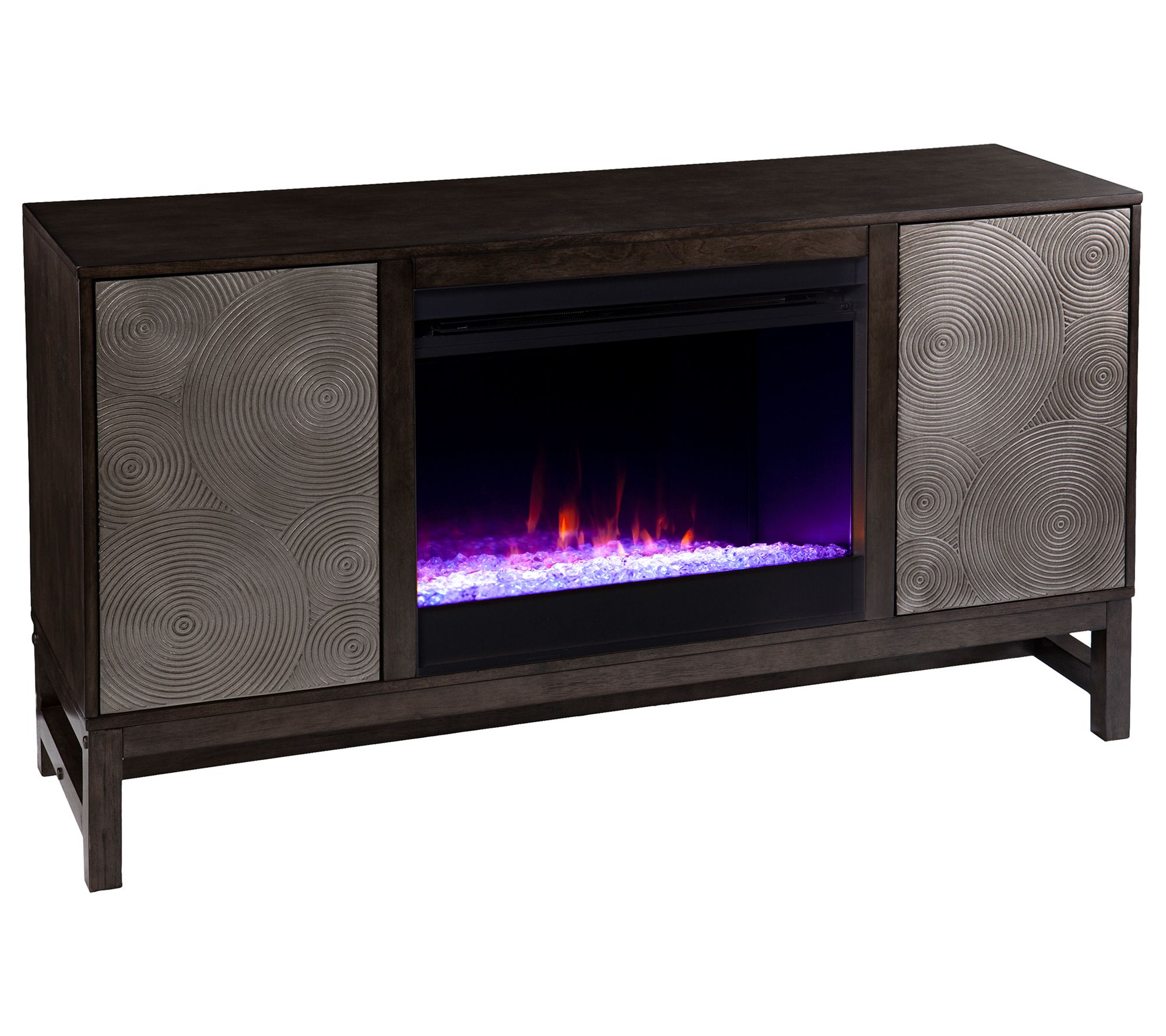 SEI Furniture Lannington Color Changing Firepla ce