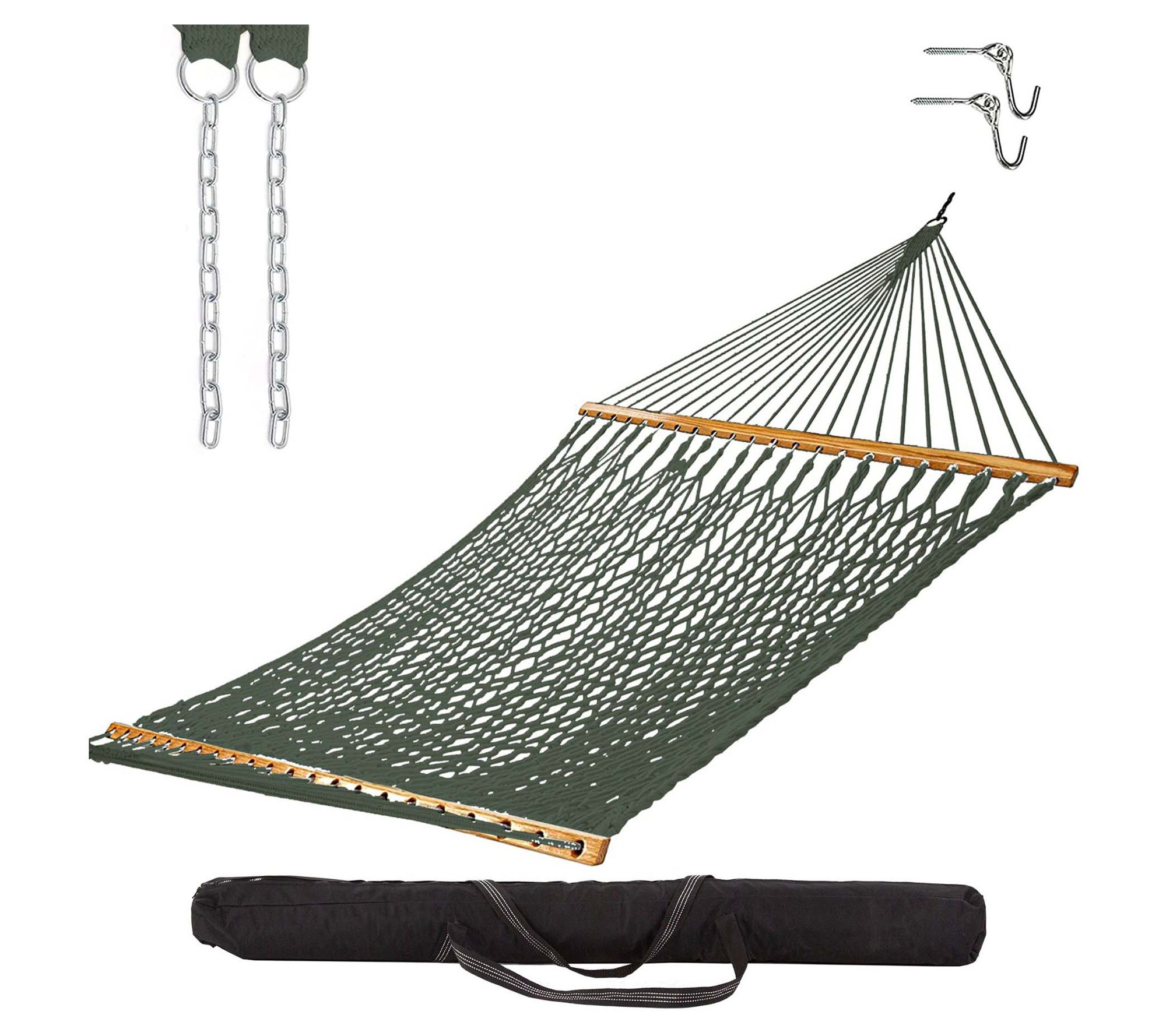 Castaway Living Cotton Rope Hammock with Bag