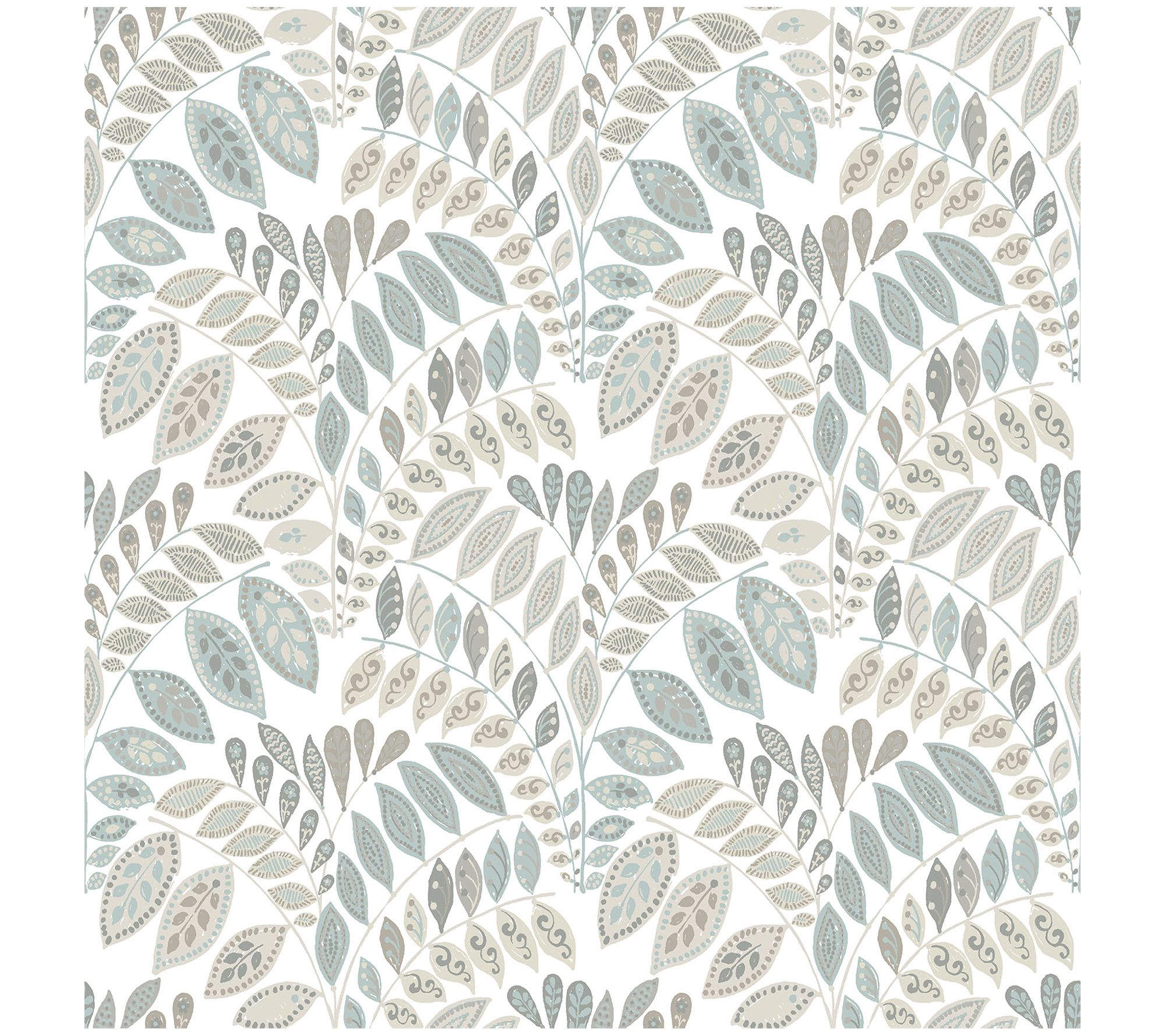 NuWallpaper Gustavus Grey Peel and Stick Wallpaper