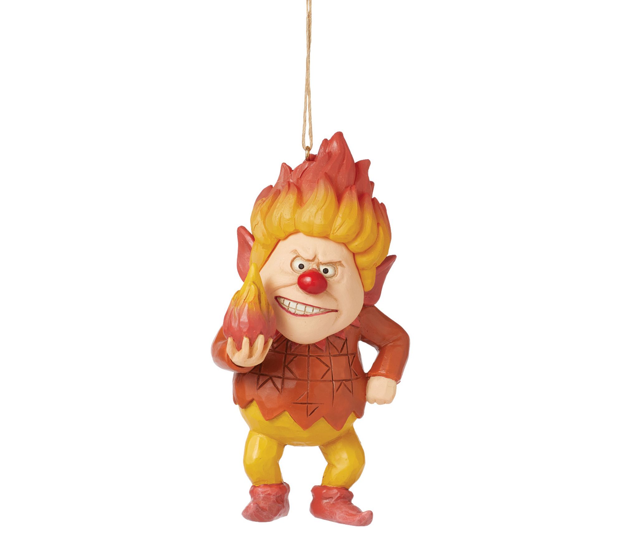 Year Without Santa by Jim Shore Heat Miser Holding Fire