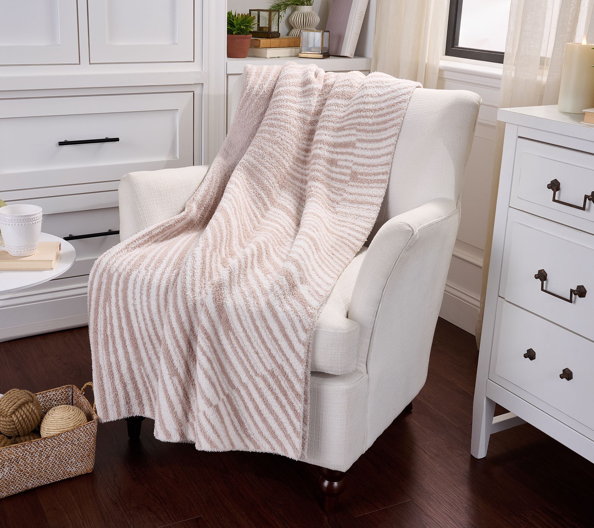 Barefoot Dreams 54x72 CozyChic Covered in Prayer Sunburst Blanket