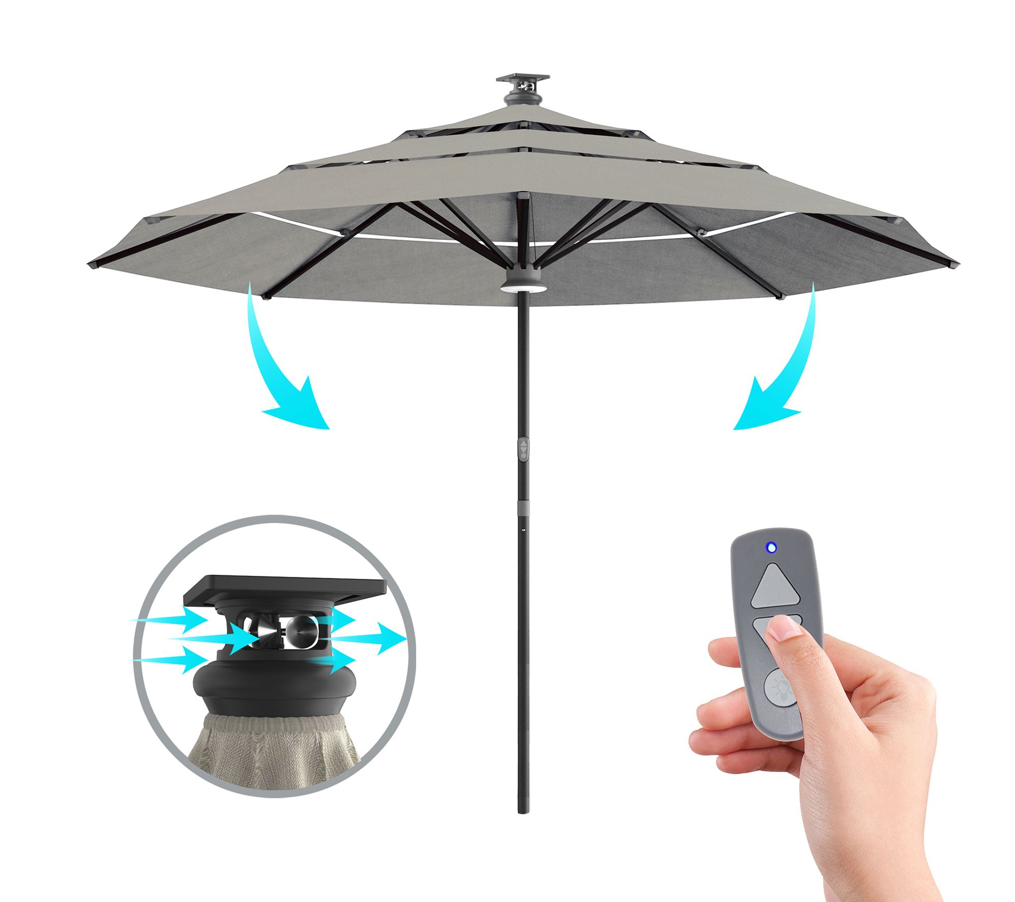 Above Height Generation 2 Smart 11ft Umbrella