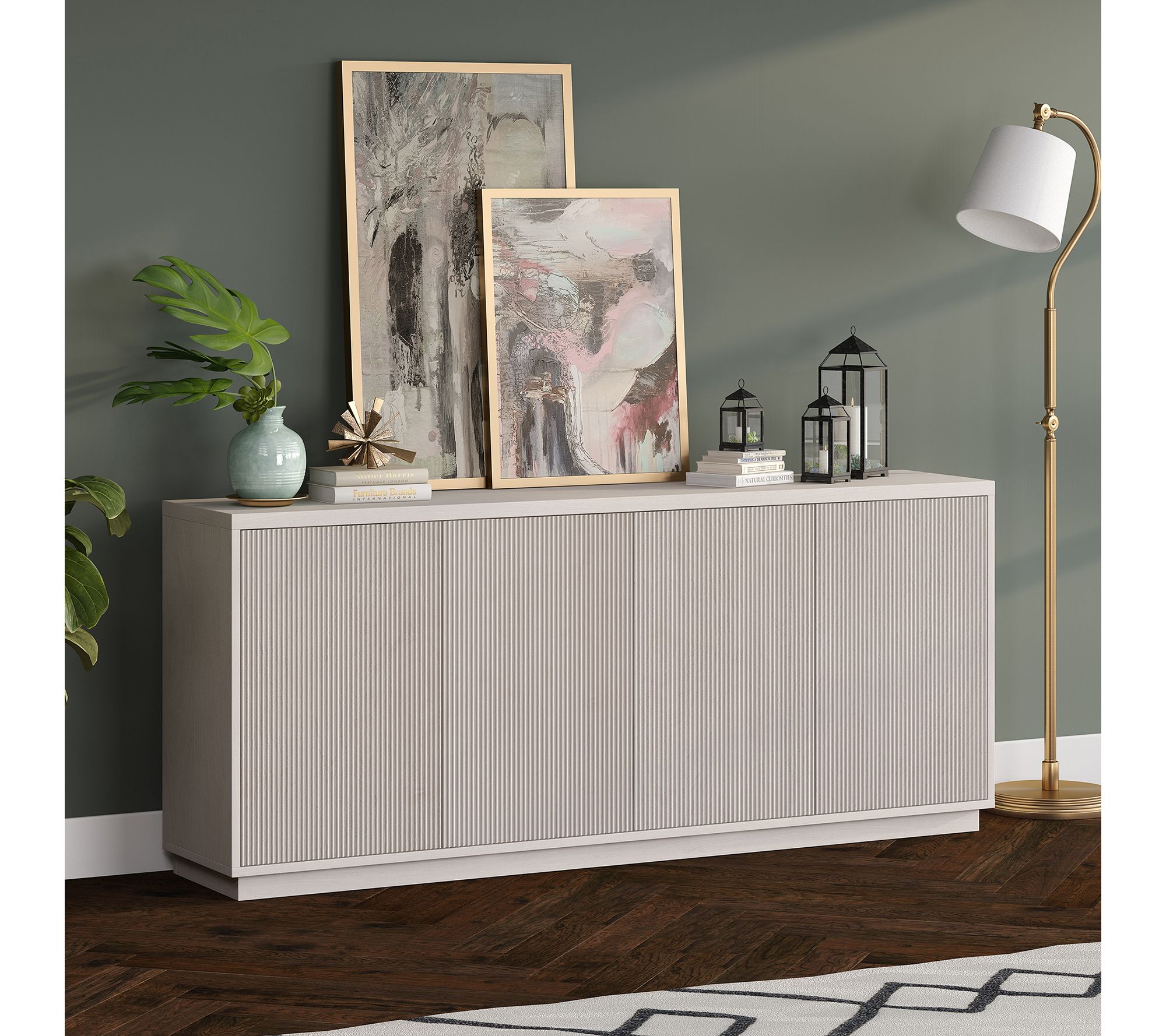 Hudson&Canal Alston 68" Wide Rectangular BuffetTable