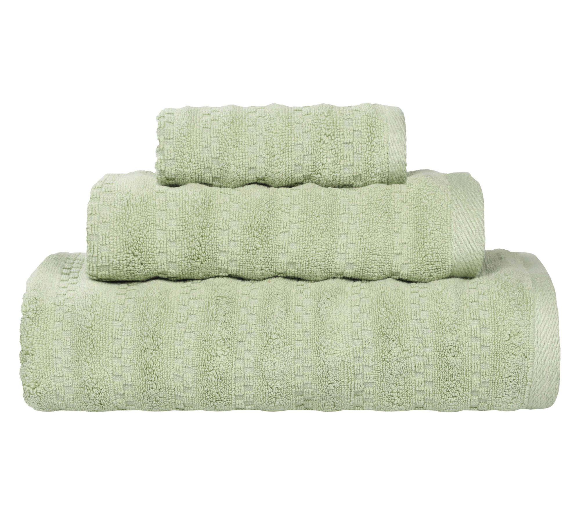 Superior 3 Piece Zuma Zero Twist Cotton Soft Towel Set