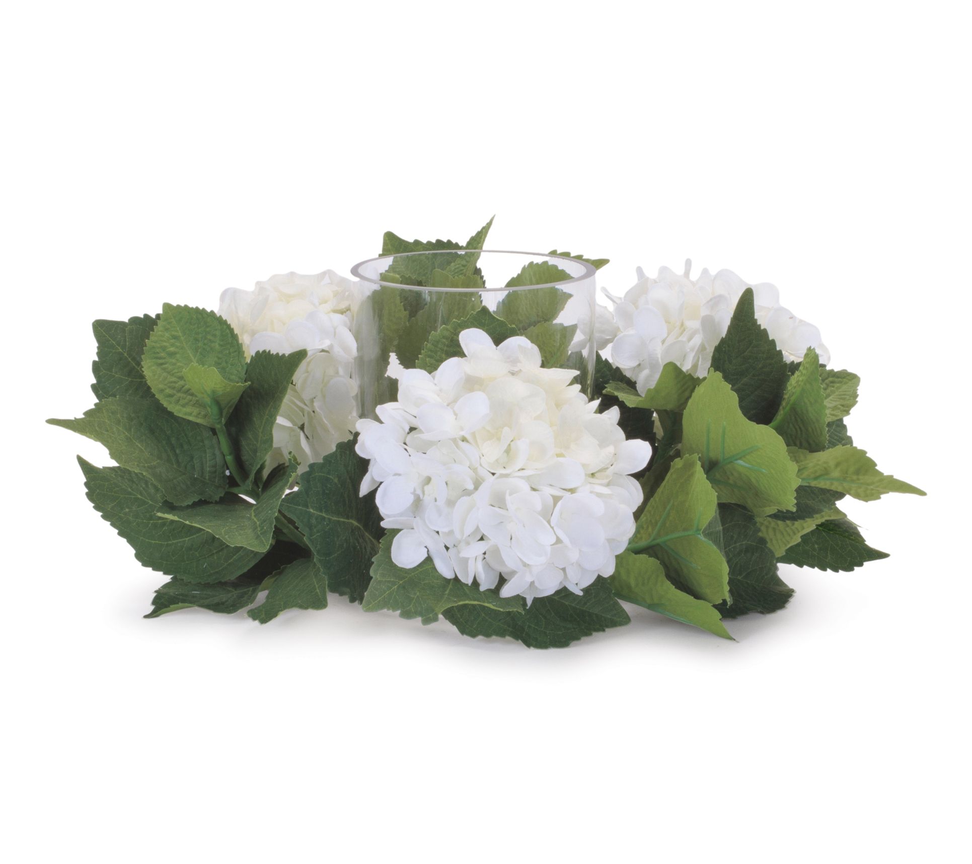 Temp-tations 12" Hydrangea Candle HolderCenterpiece