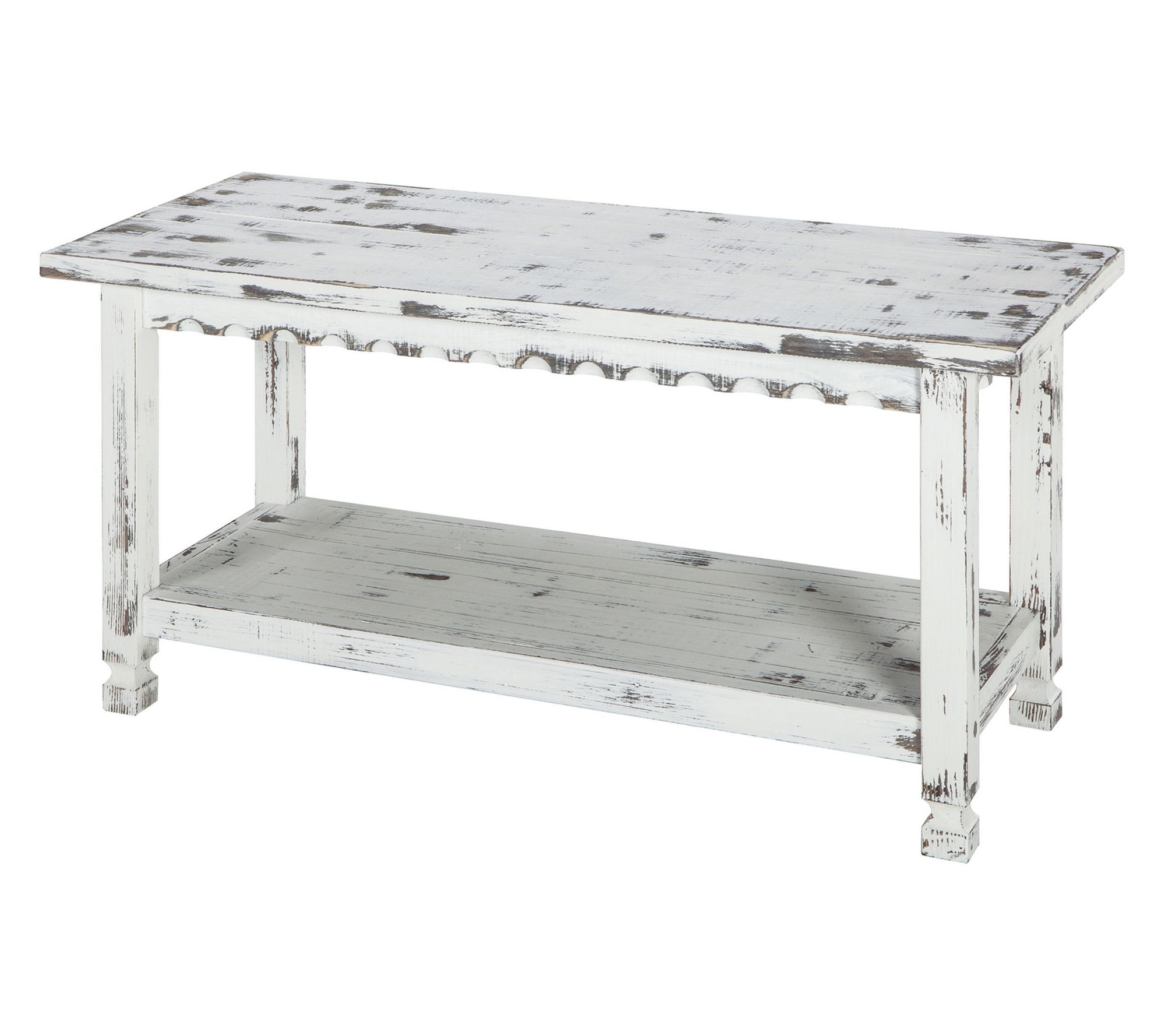 Alaterre Furniture Country Cottage Bench Entryway Bench