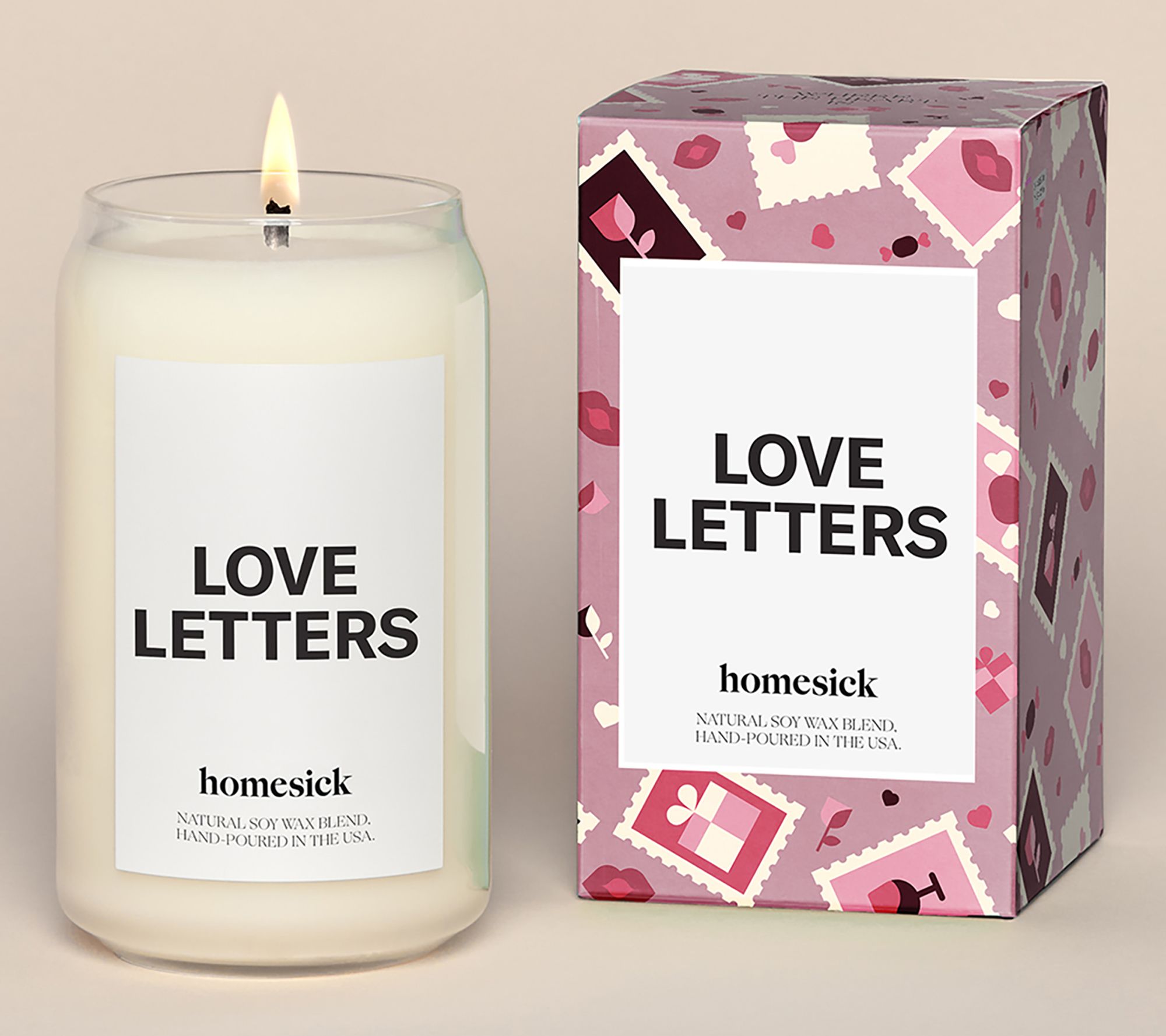 Homesick Love Letters Candle