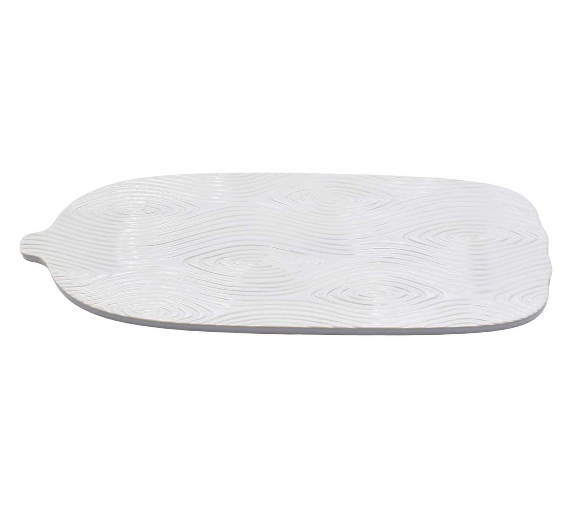 "As Is" Temp-tations Stoneware 20" Pumpkin Serving Board