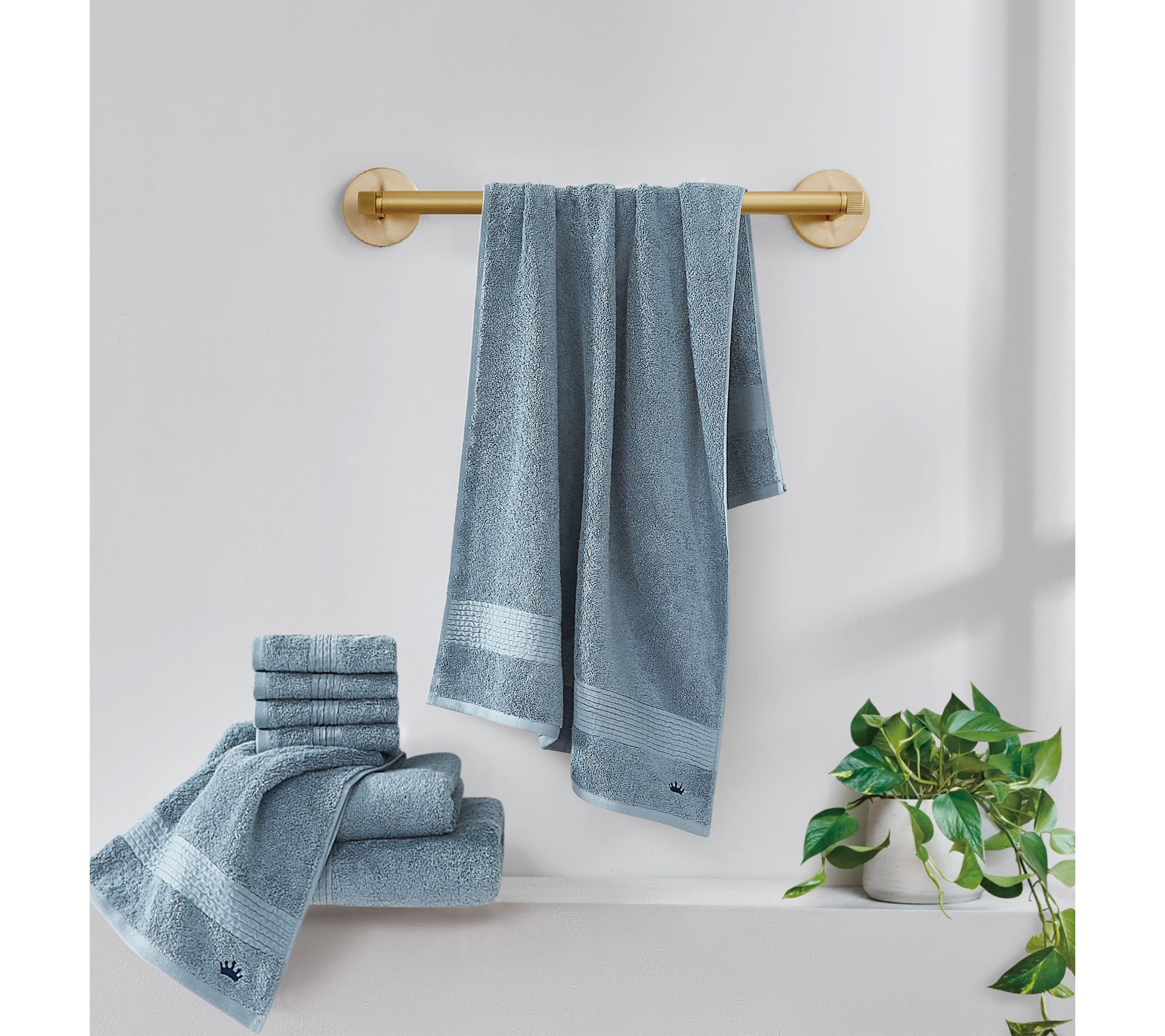 Royal Velvet Cotton TENCEL 8 Piece Towel Set