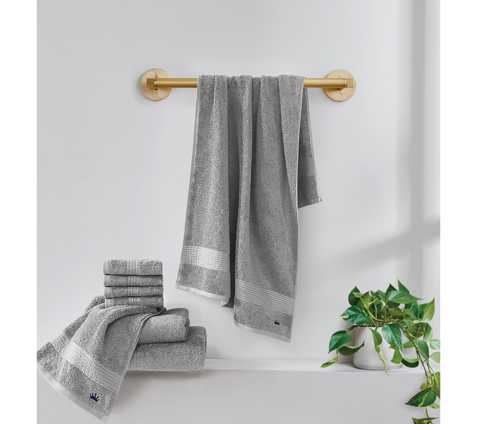Royal Velvet Cotton TENCEL 8 Piece Towel Set