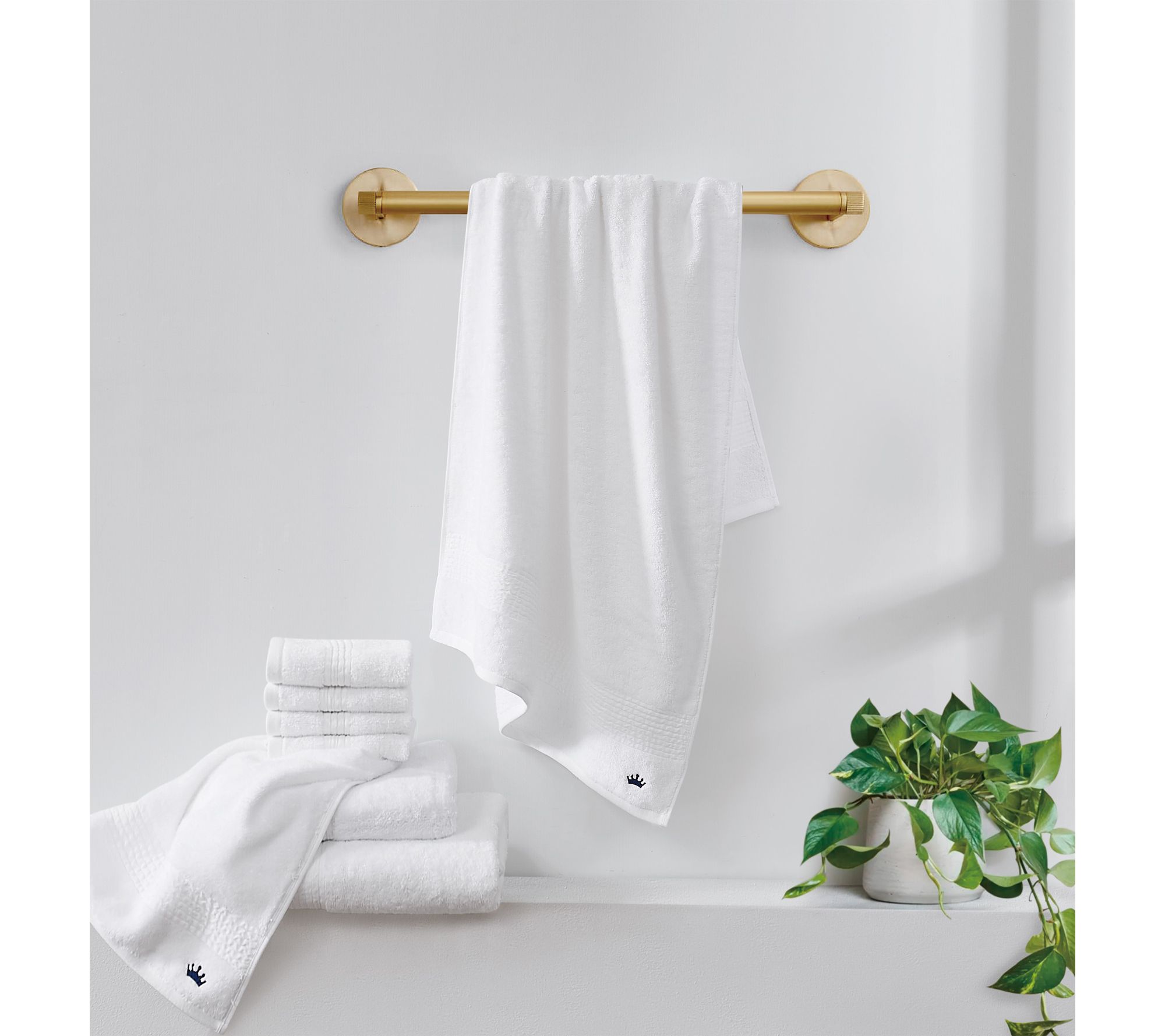 Royal Velvet Cotton TENCEL 8 Piece Towel Set