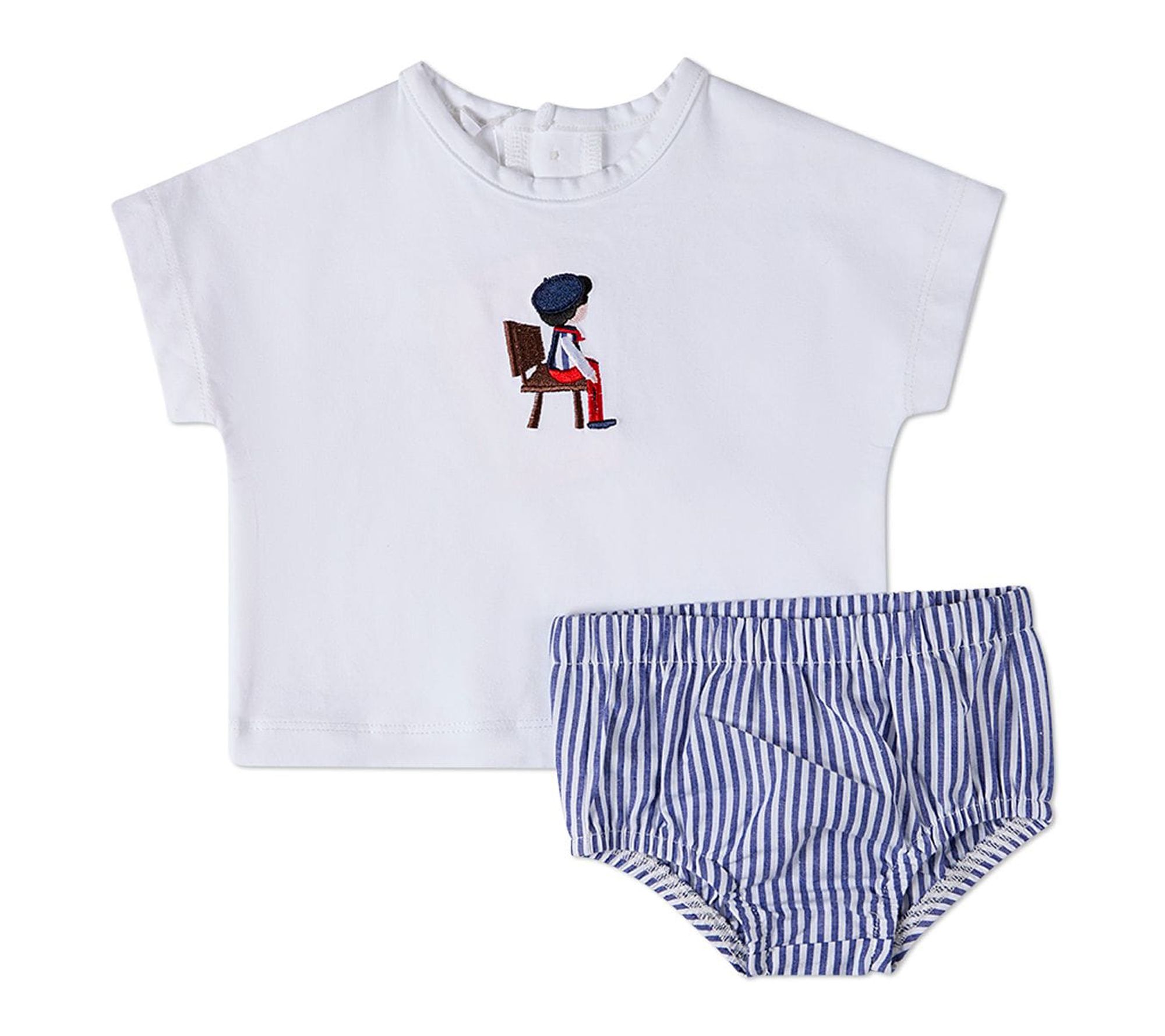 MiniMoi 2 Piece The Boy's Favorite Seat BloomerSet