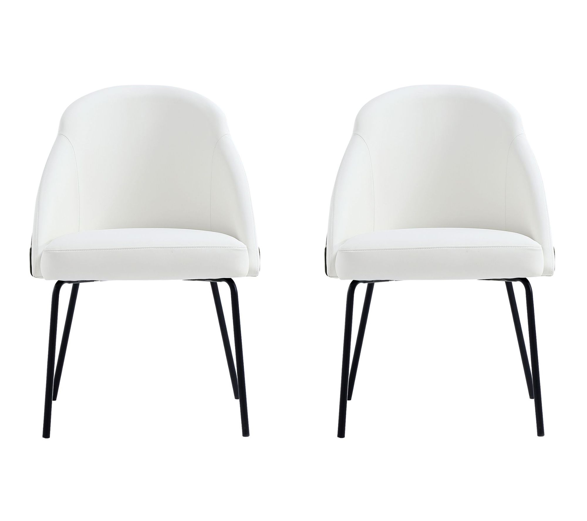 Manhattan Comfort Gracie Vegan Leather Dining Chair - Set of 2