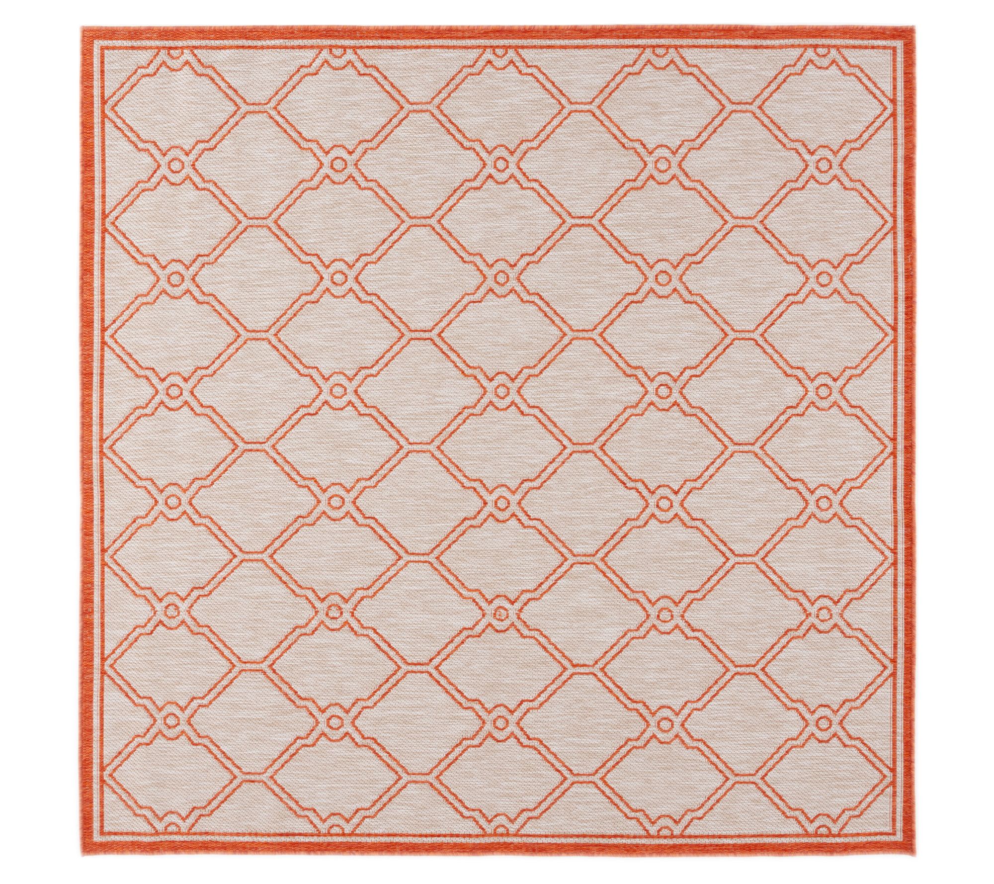 Beach House Casbah 6'-7" x 6'-7" Outdoor Rug byValerie