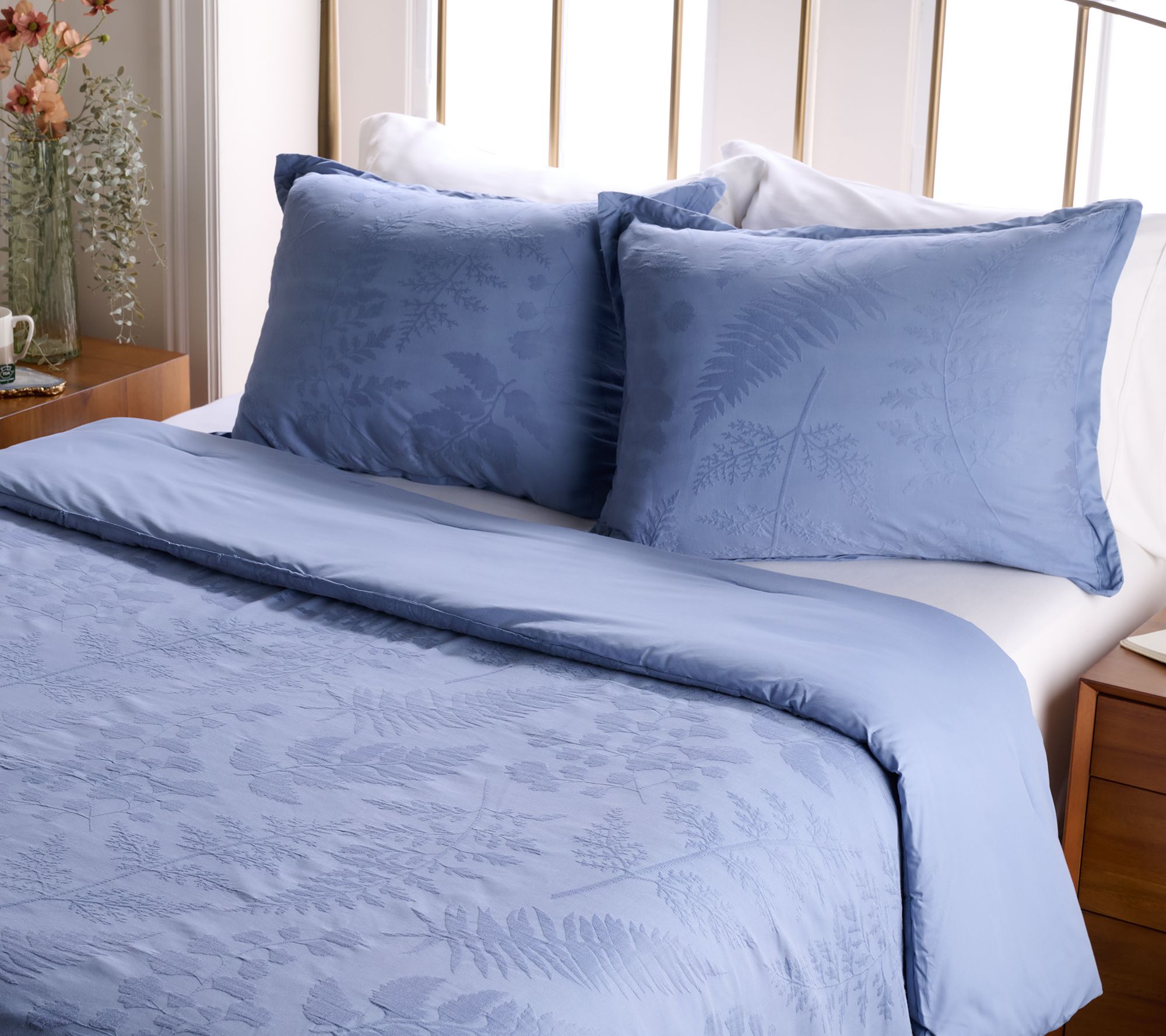  Northern Nights Fern Matelasse 3pc Comforter Set- Twin