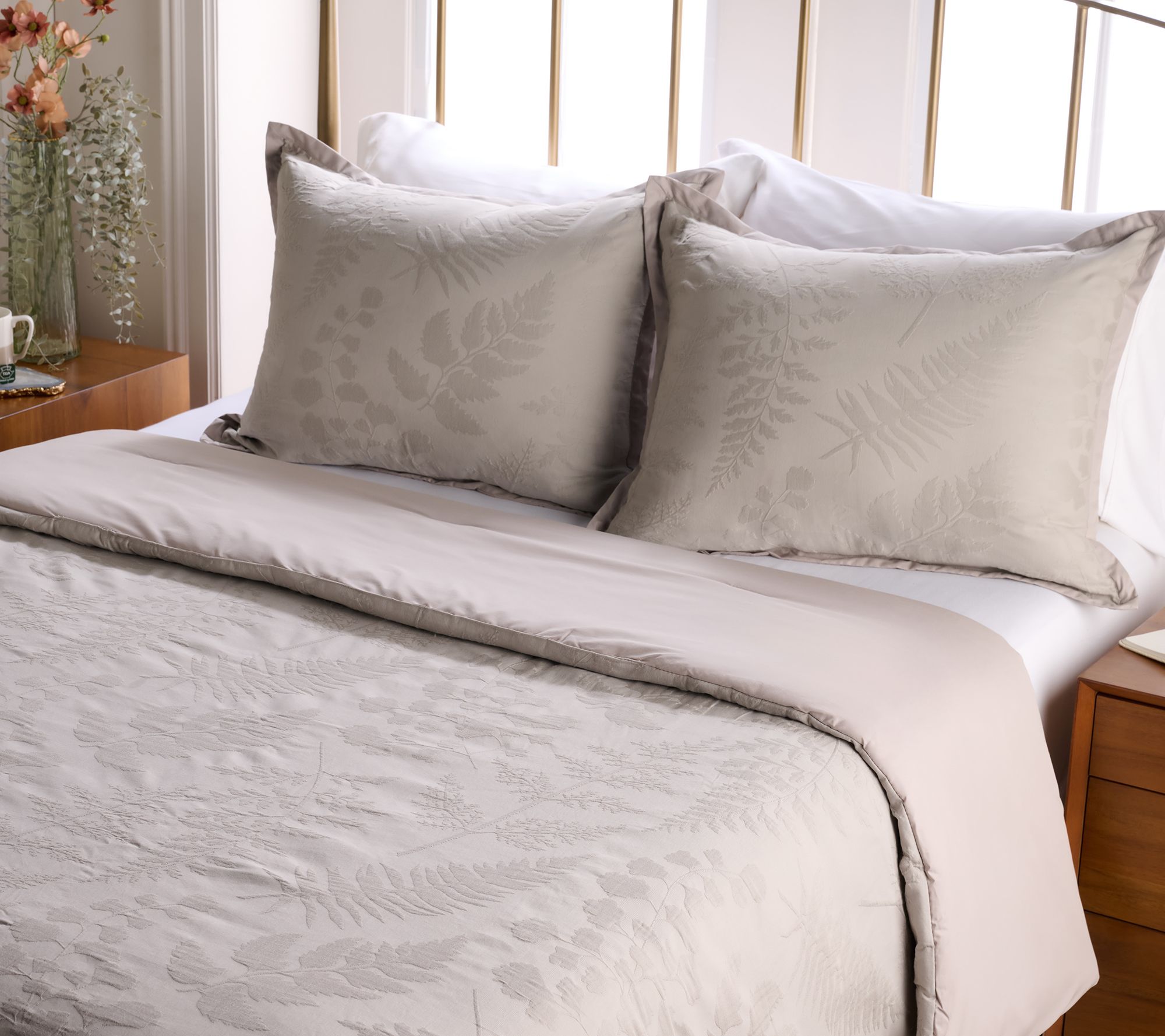 Northern Nights Fern Matelasse 3pc Comforter Set- Twin