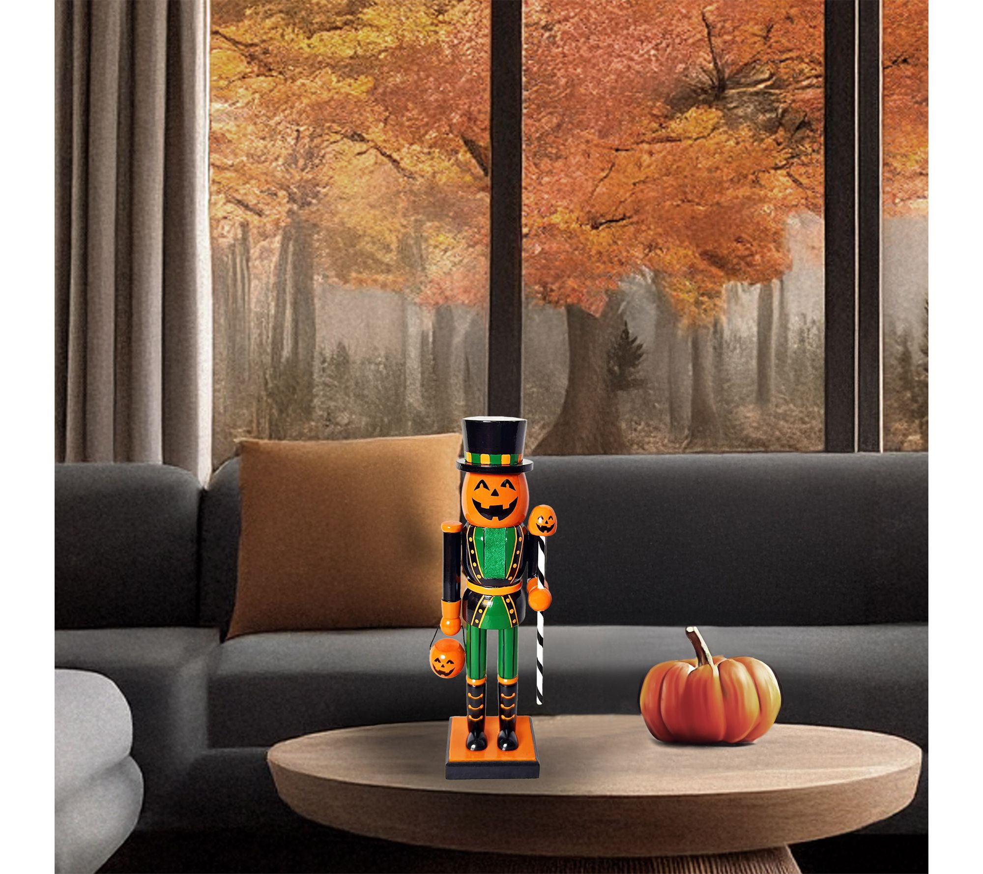 Santa's Workshop 10" Jack 'OLantern Nutcracker