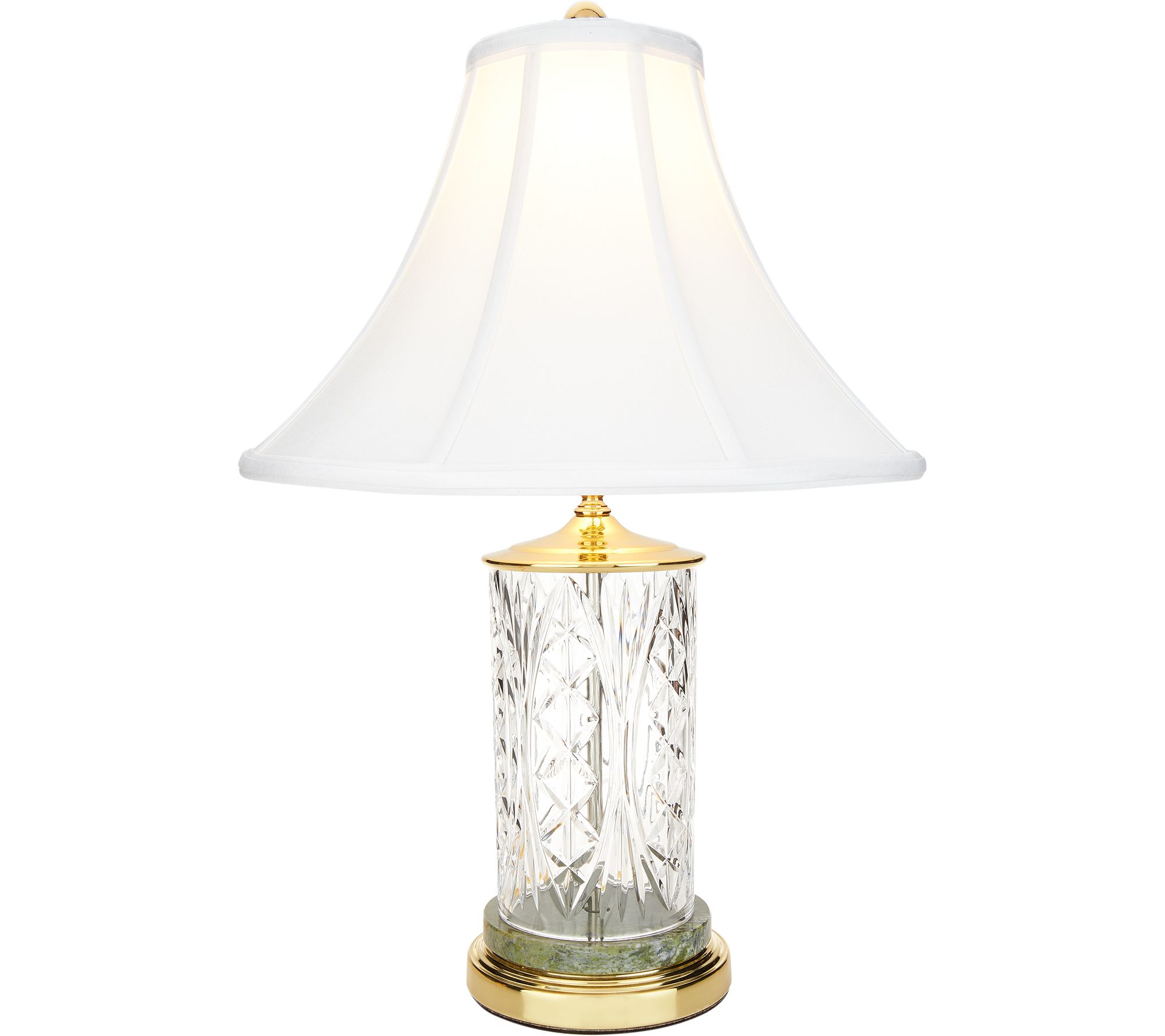 Waterford and Connemara Marble Ah Chara Table Lamp - QVC.com