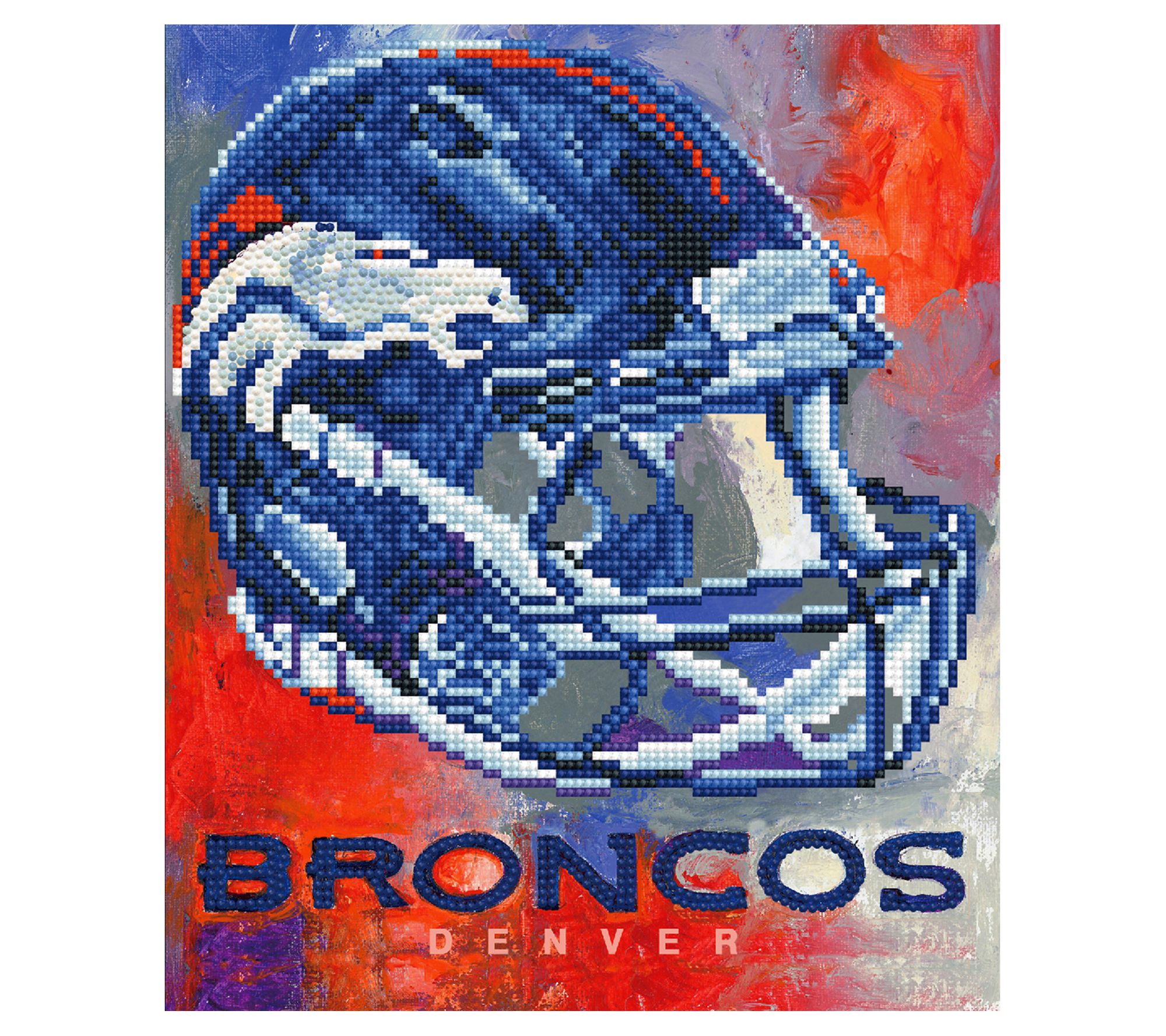 Carolina Panthers Team Footballer - 5D Diamond Painting 