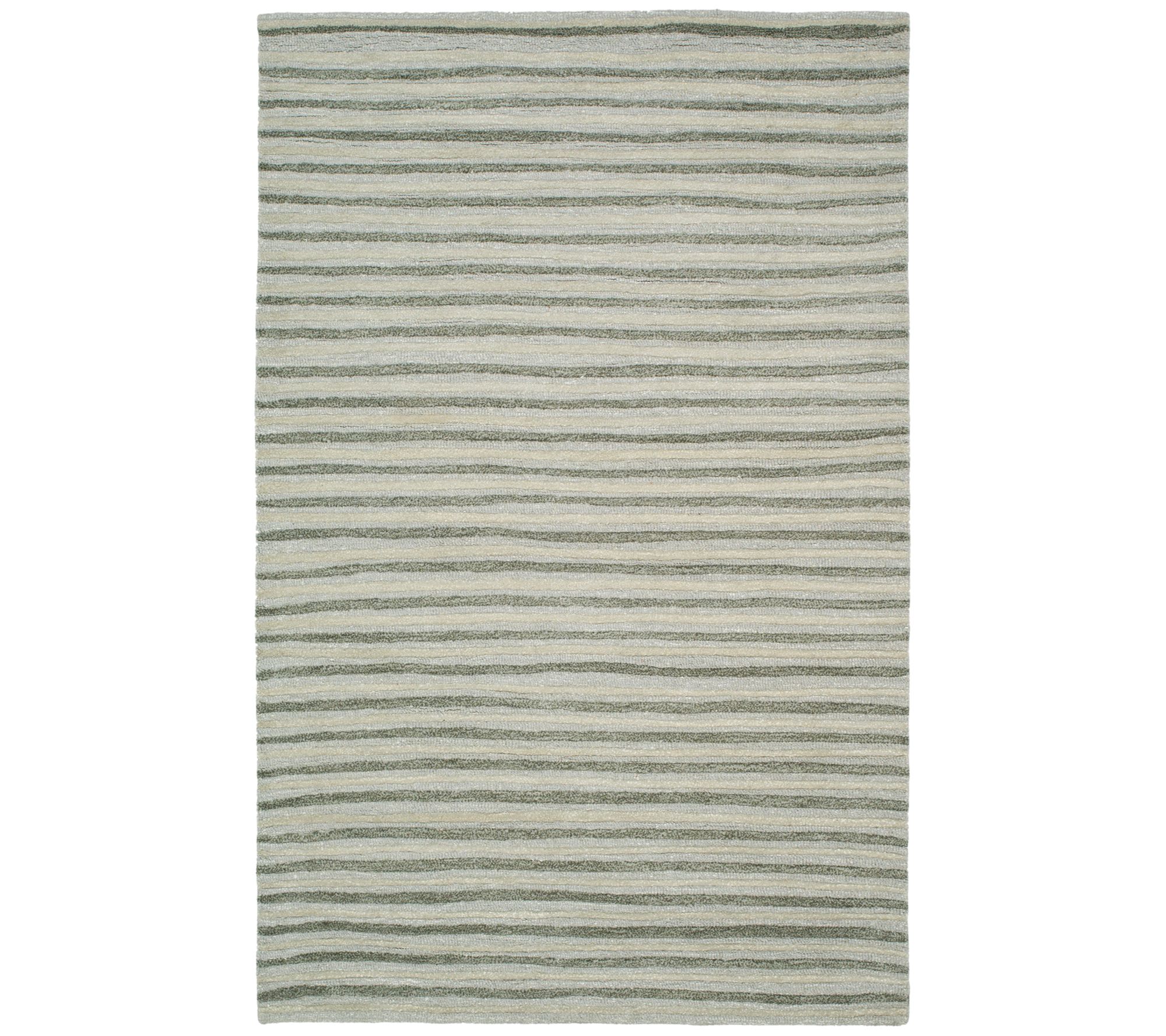 Martha Stewart Hand Drawn Stripe 5' x 8' Rug