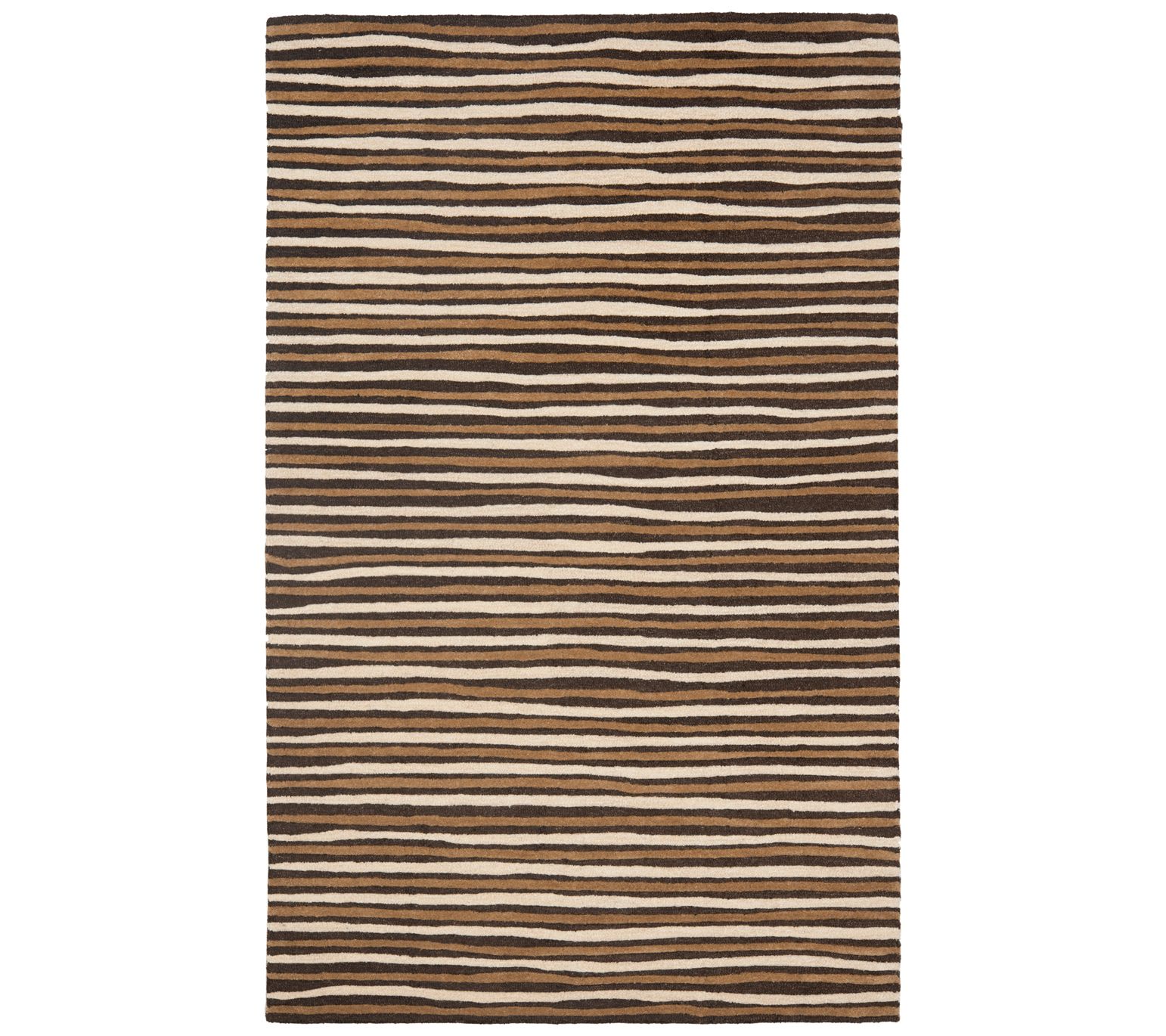 Martha Stewart Hand Drawn Stripe 5' x 8' Rug