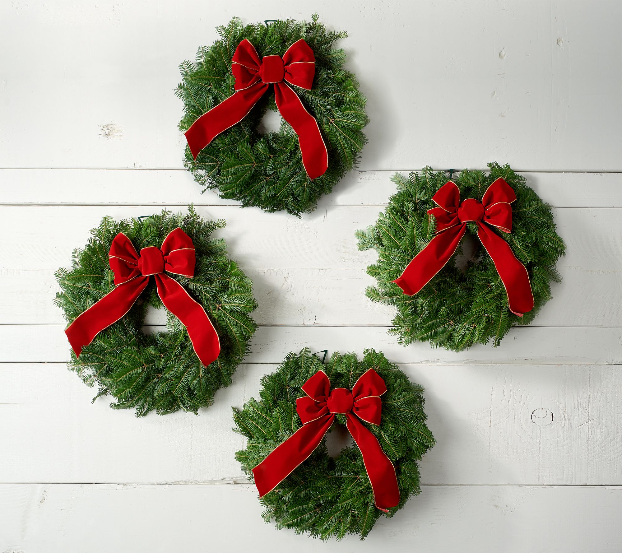 S/4 Fresh Balsam Mini Wreaths by Valerie Del. Week 11/27