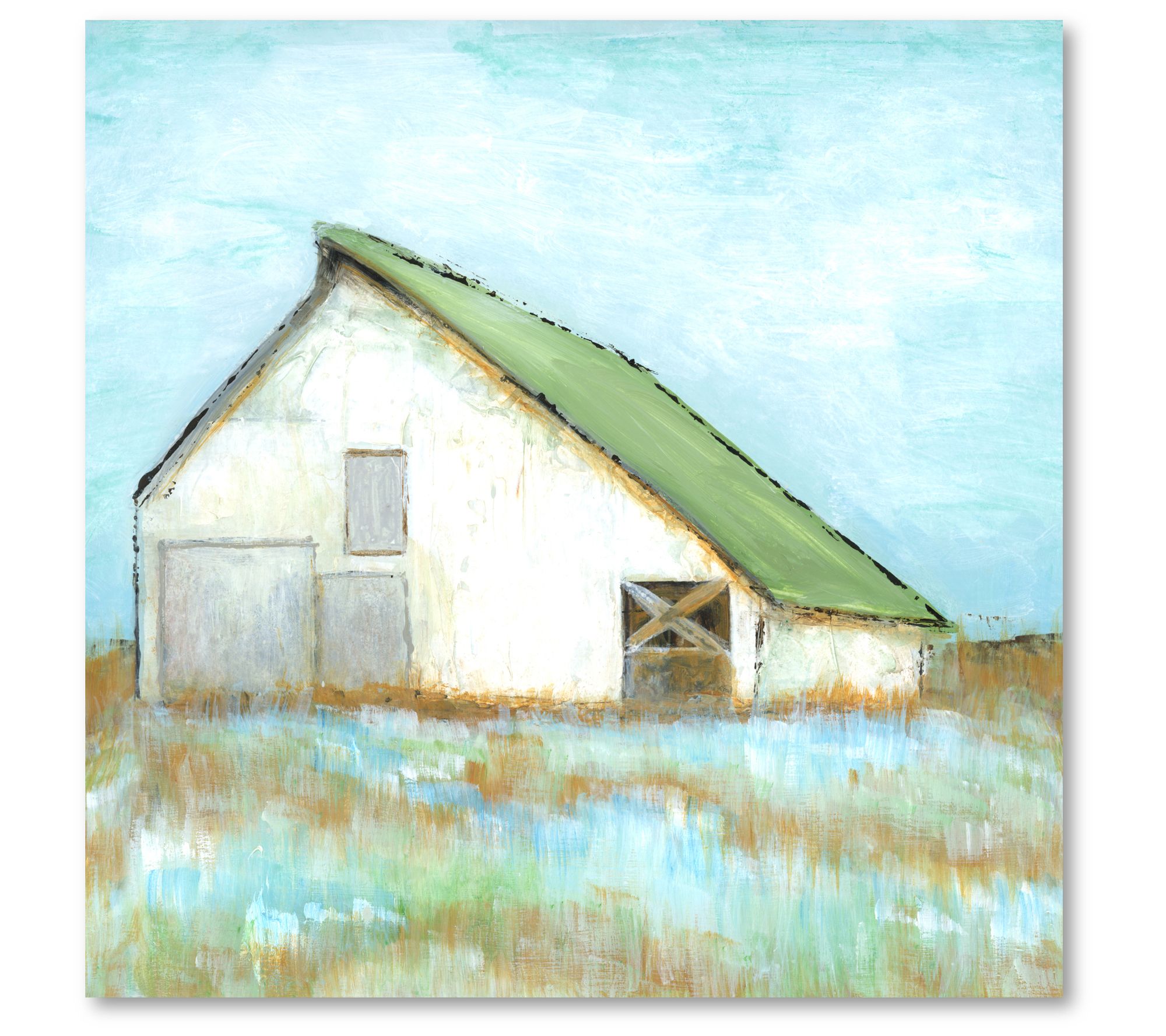 Courtside Market Quiet Pasture 16x16 Canvas Wall Art
