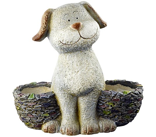 RCS Gifts Dog Lovers Dog Planter