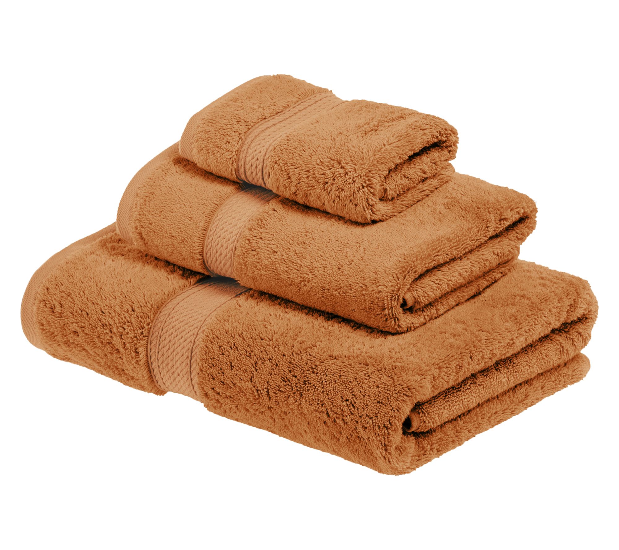 Superior Madison Egyptian Cotton Pile Plush 3-Piece Towel Set