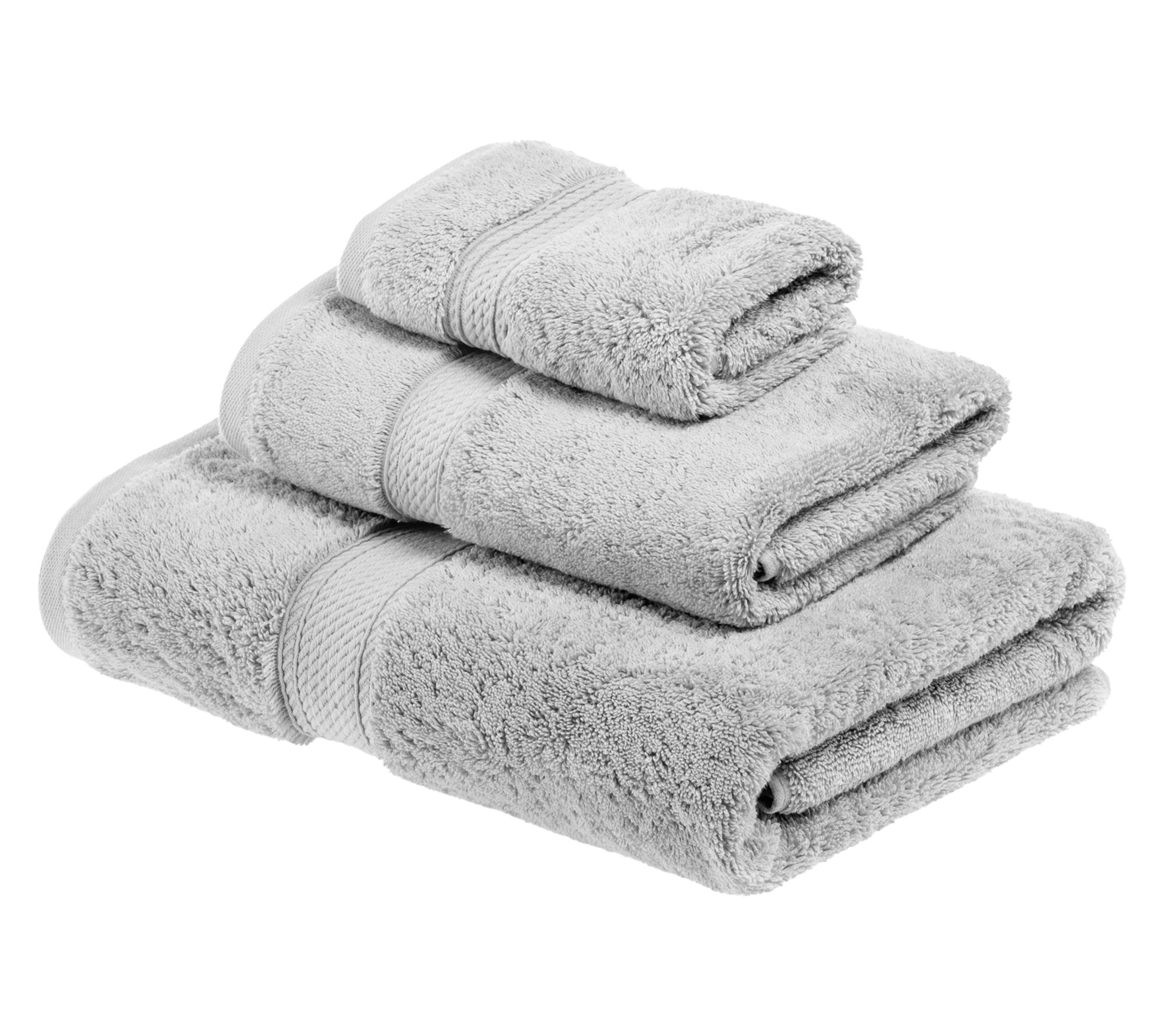 Superior Madison Egyptian Cotton Pile Plush 3-Piece Towel Set
