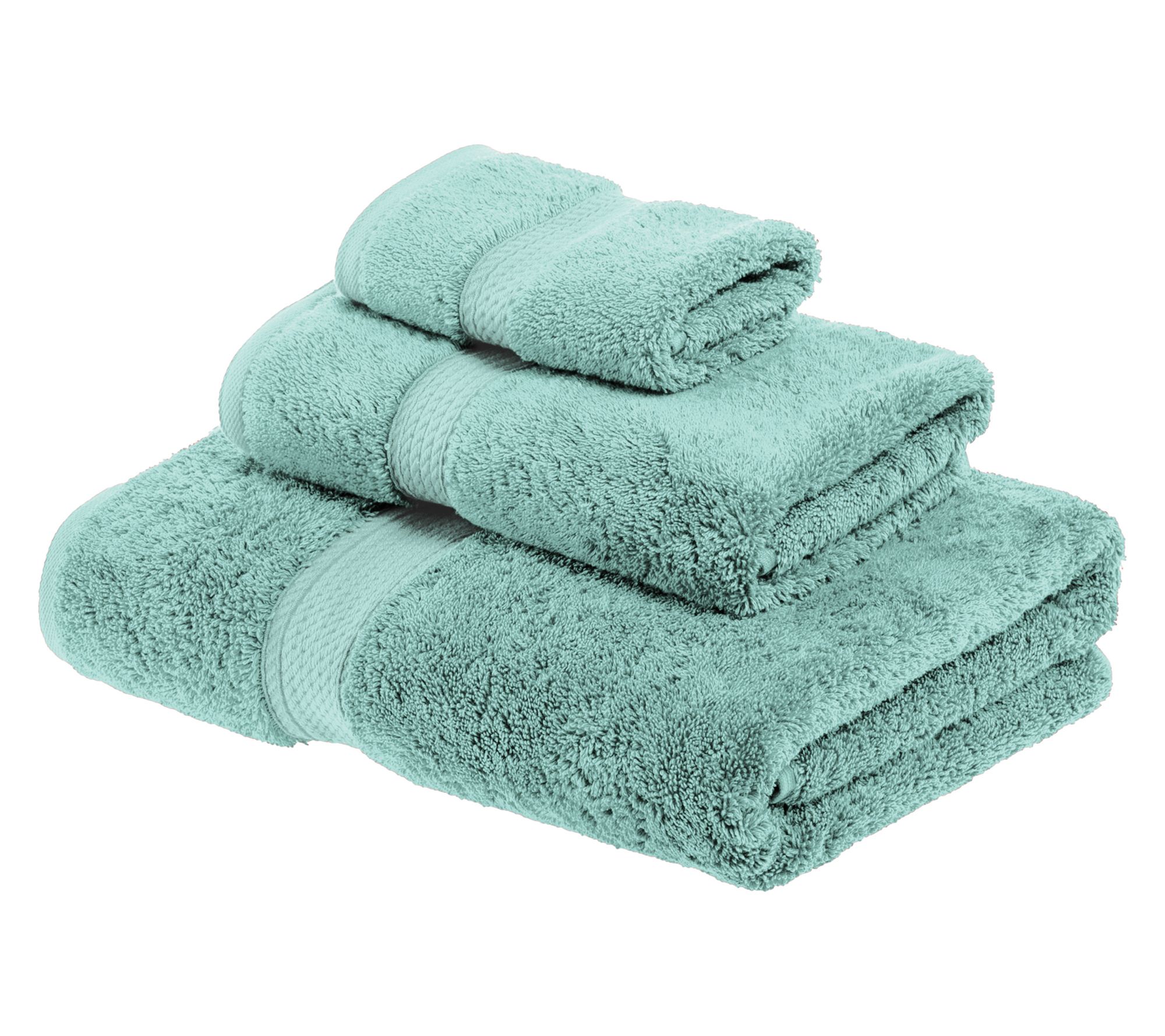 Superior Madison Egyptian Cotton Pile Plush 3-Piece Towel Set