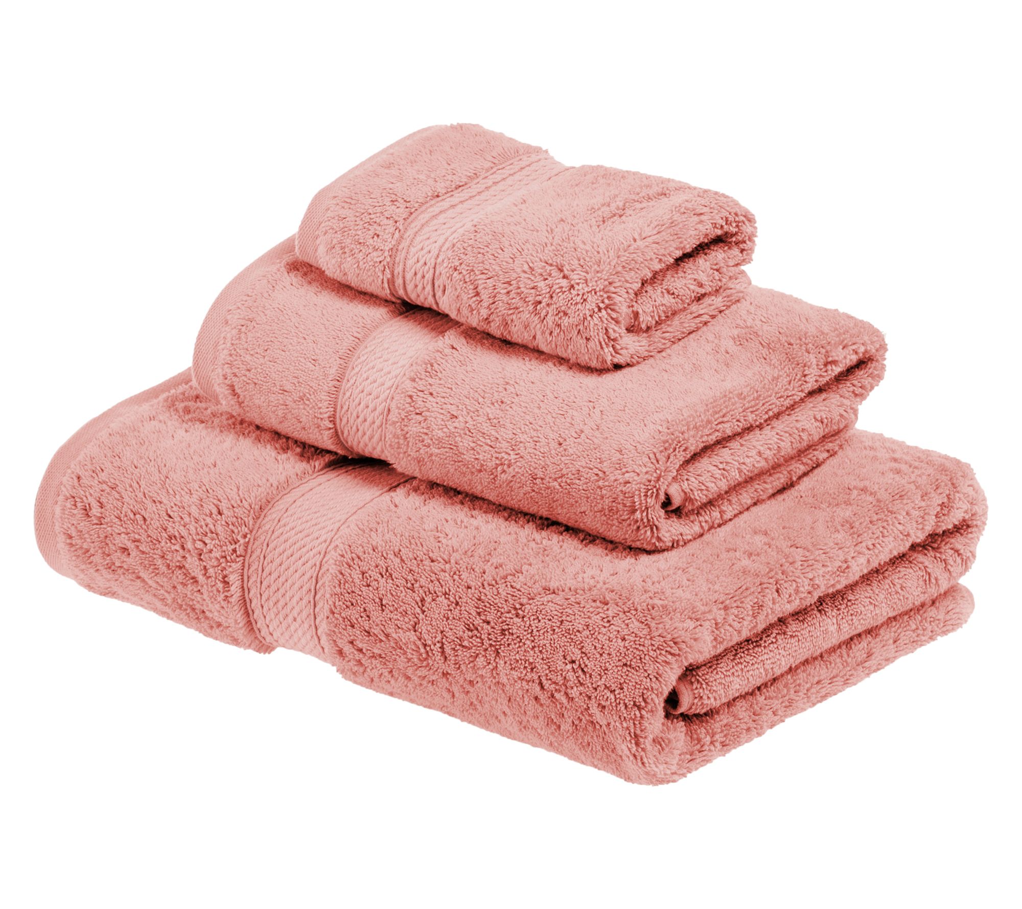 Superior Madison Egyptian Cotton Pile Plush 3-Piece Towel Set