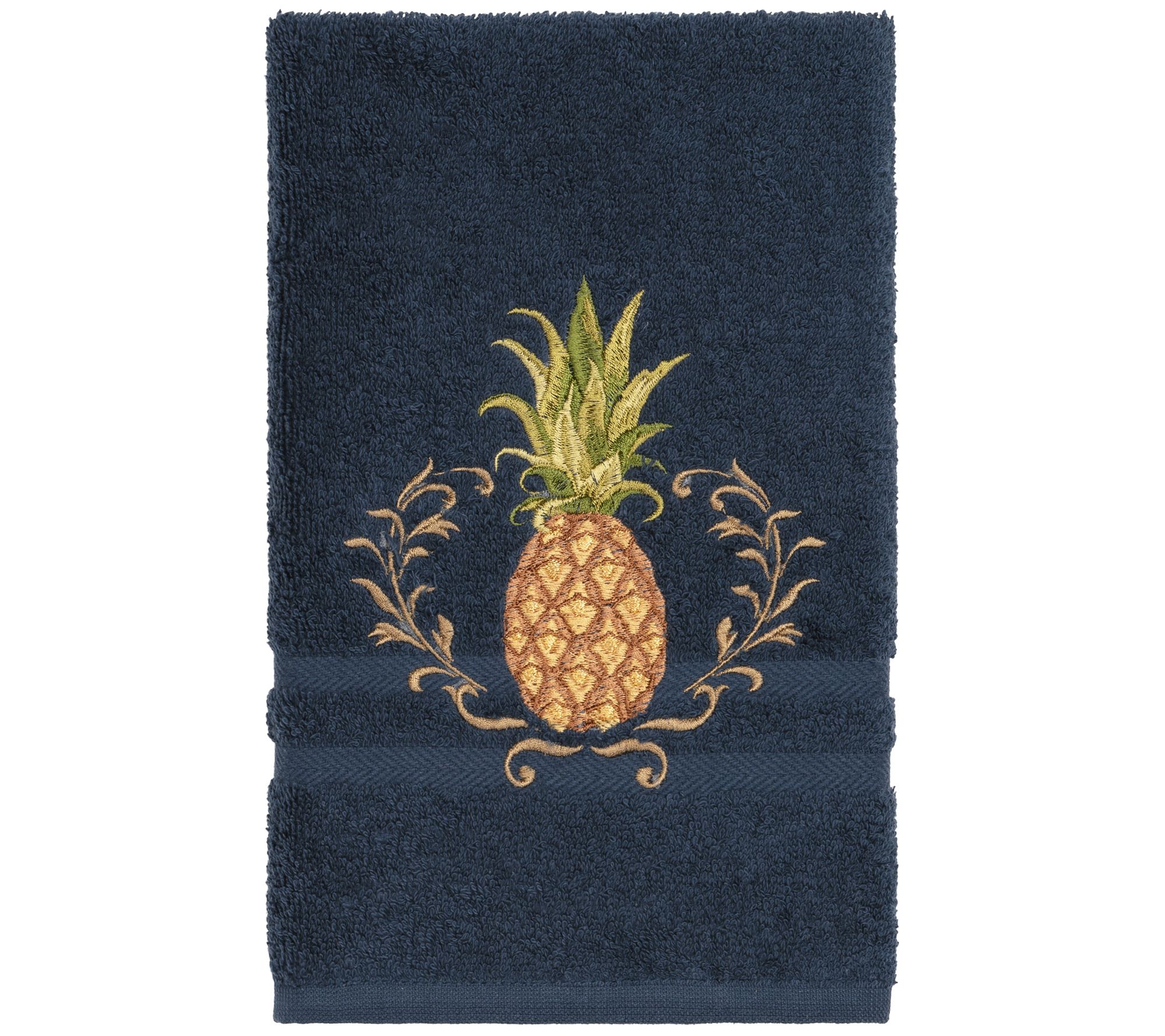 Linum Home Textiles Welcome Embellished Hand Towel