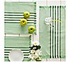 Design Imports Set of 6 Stripes with Fringe Placemat, 4 of 7