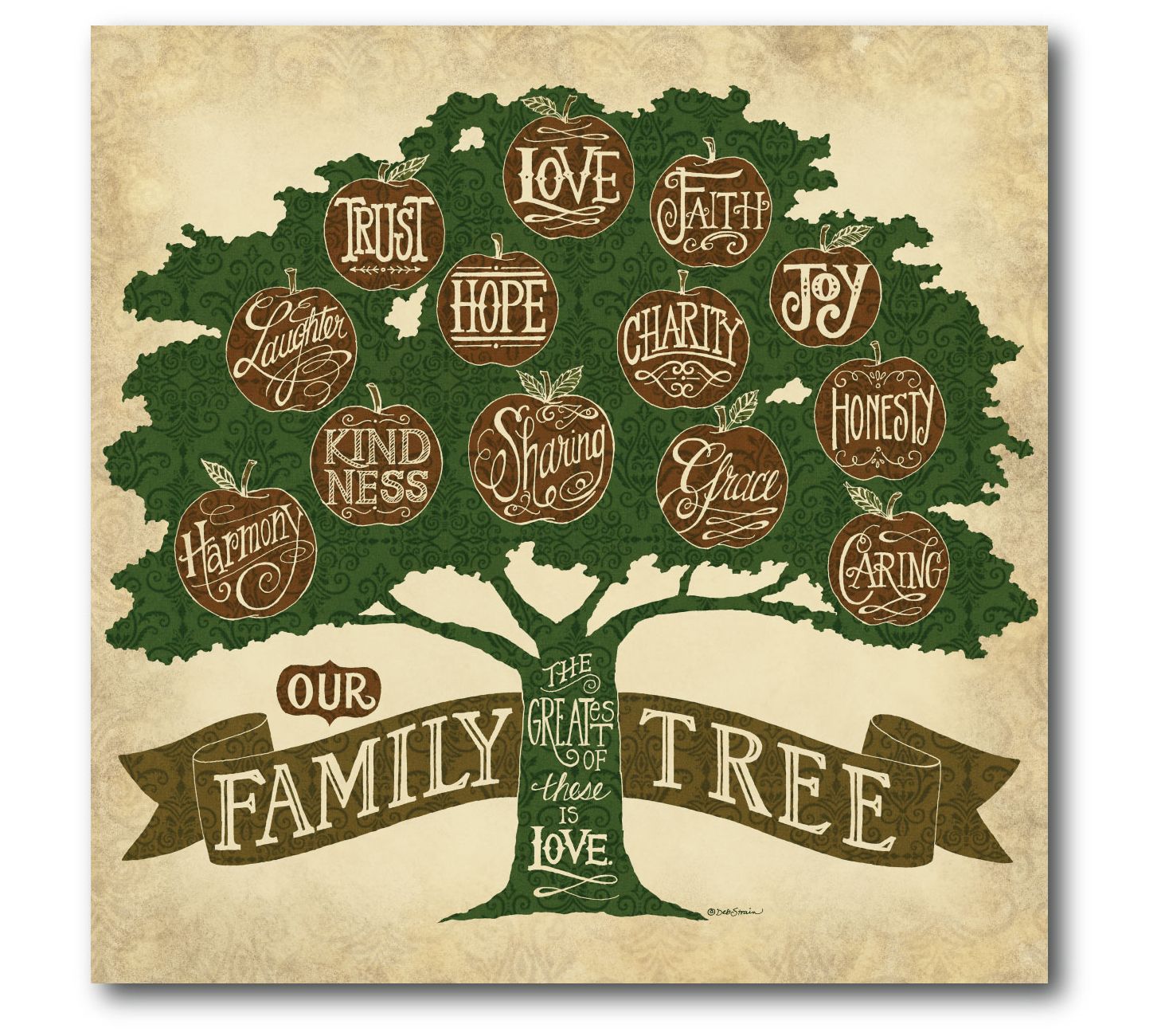 Courtside Market Family Matters 16x16 Canvas Wall Art