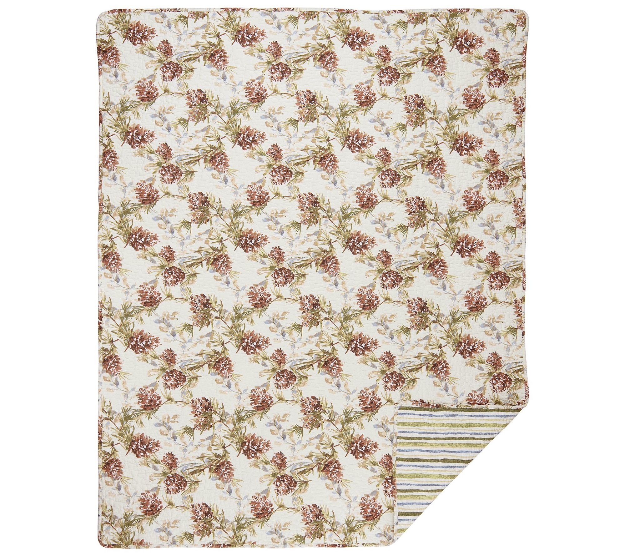 C&F Home Cooper Pines Quilted Throw