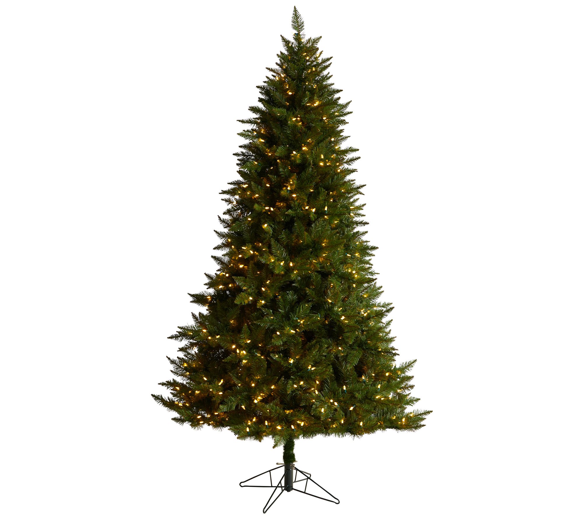 Nearly Natural 7.5' Vermont Spruce Tree w/650 Lights