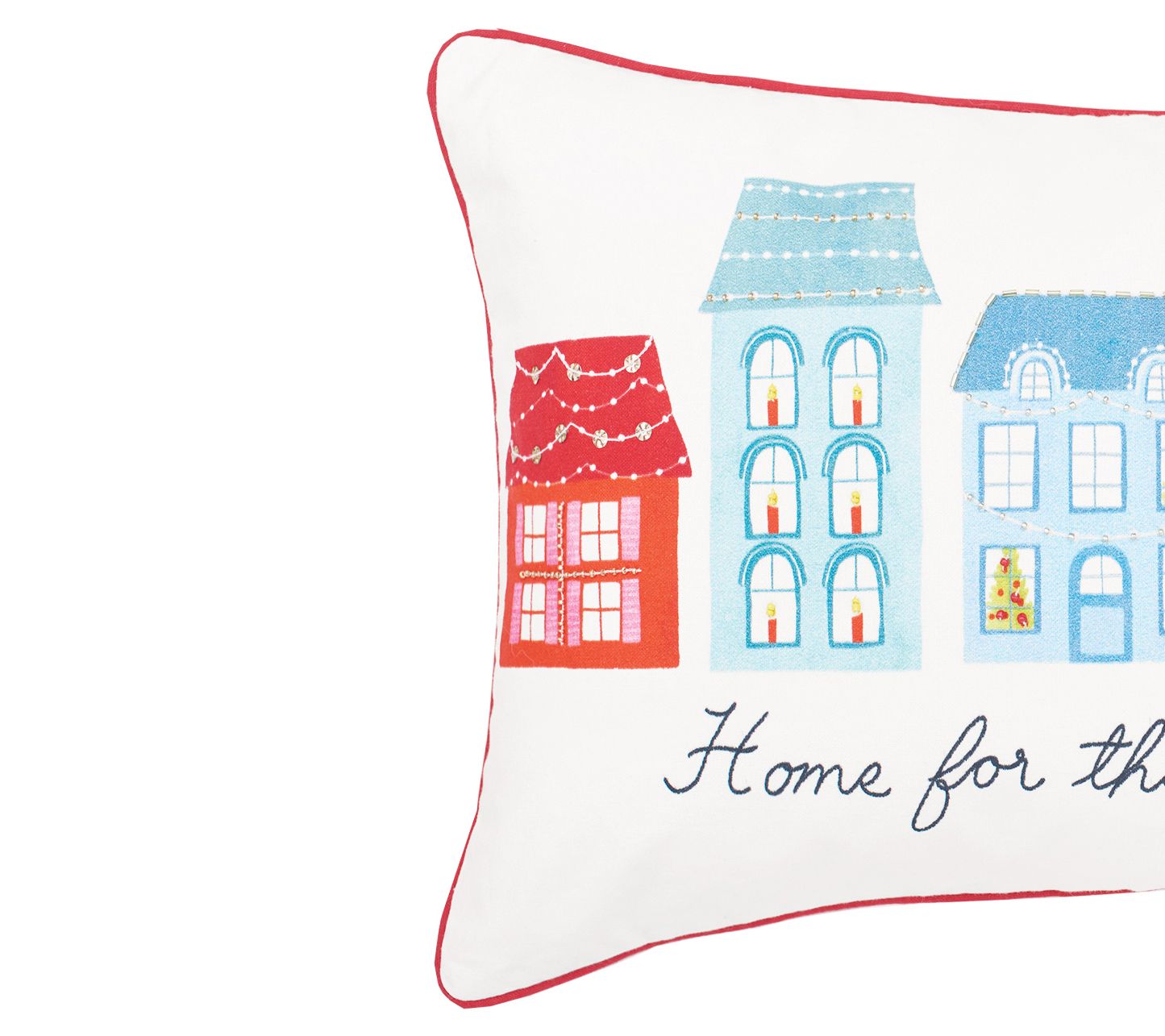 C&F Home 22" x 14" Village Holiday Throw Pillow