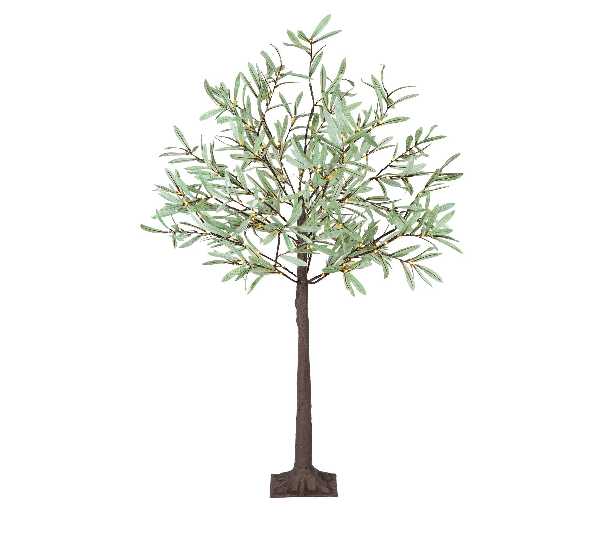 4 Ft Tall Olive Tree With 143 LED Lights by Gerson Co