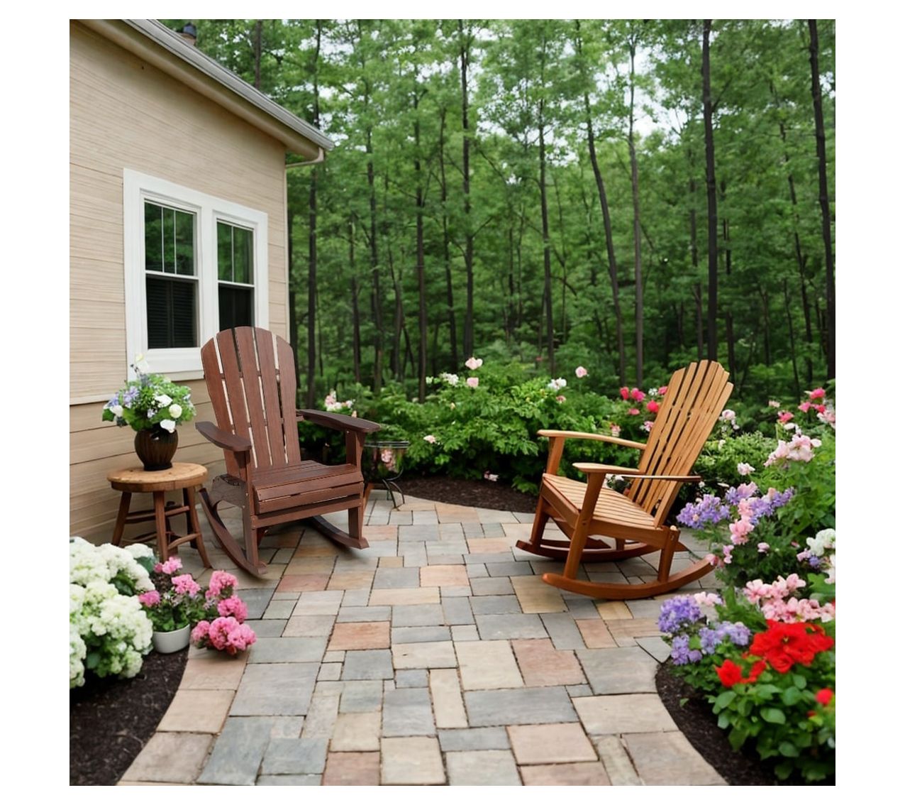 Evergreen Eucalyptus Rocker - QVC.com