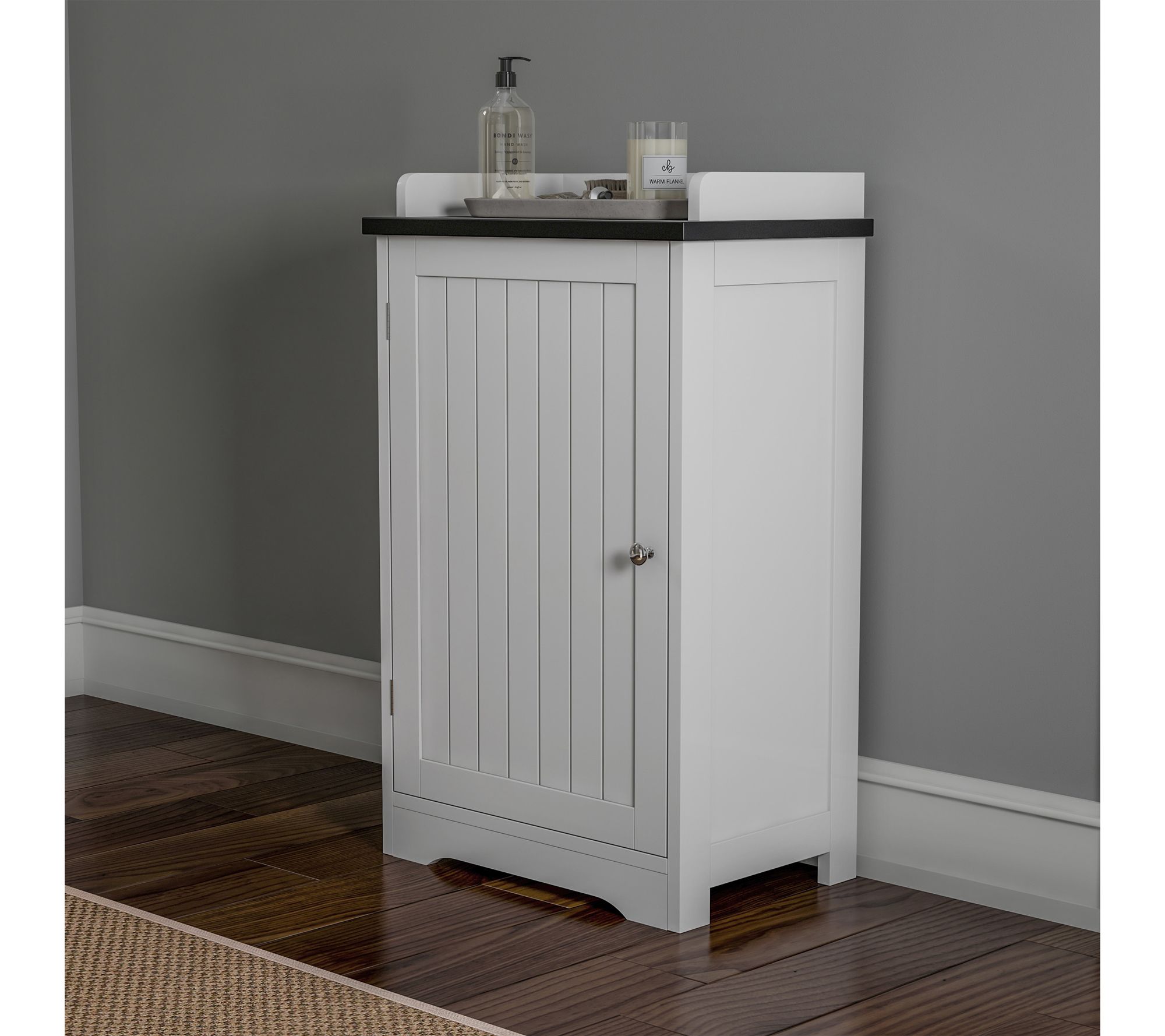 Lavish Home 29" Bathroom Floor Storage CabinetCupboard